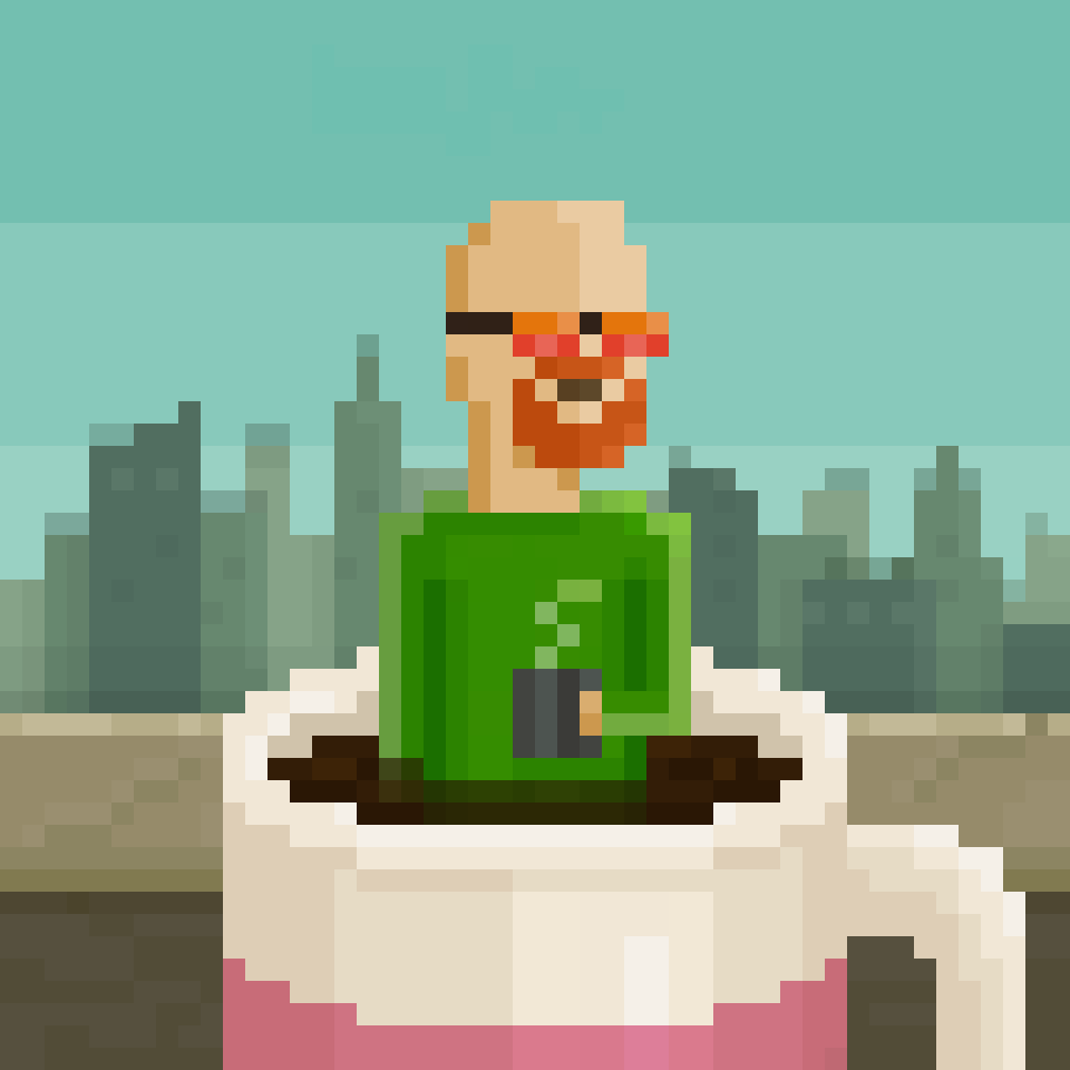 CoffeeBits Bather #0144 NFT on Algorand