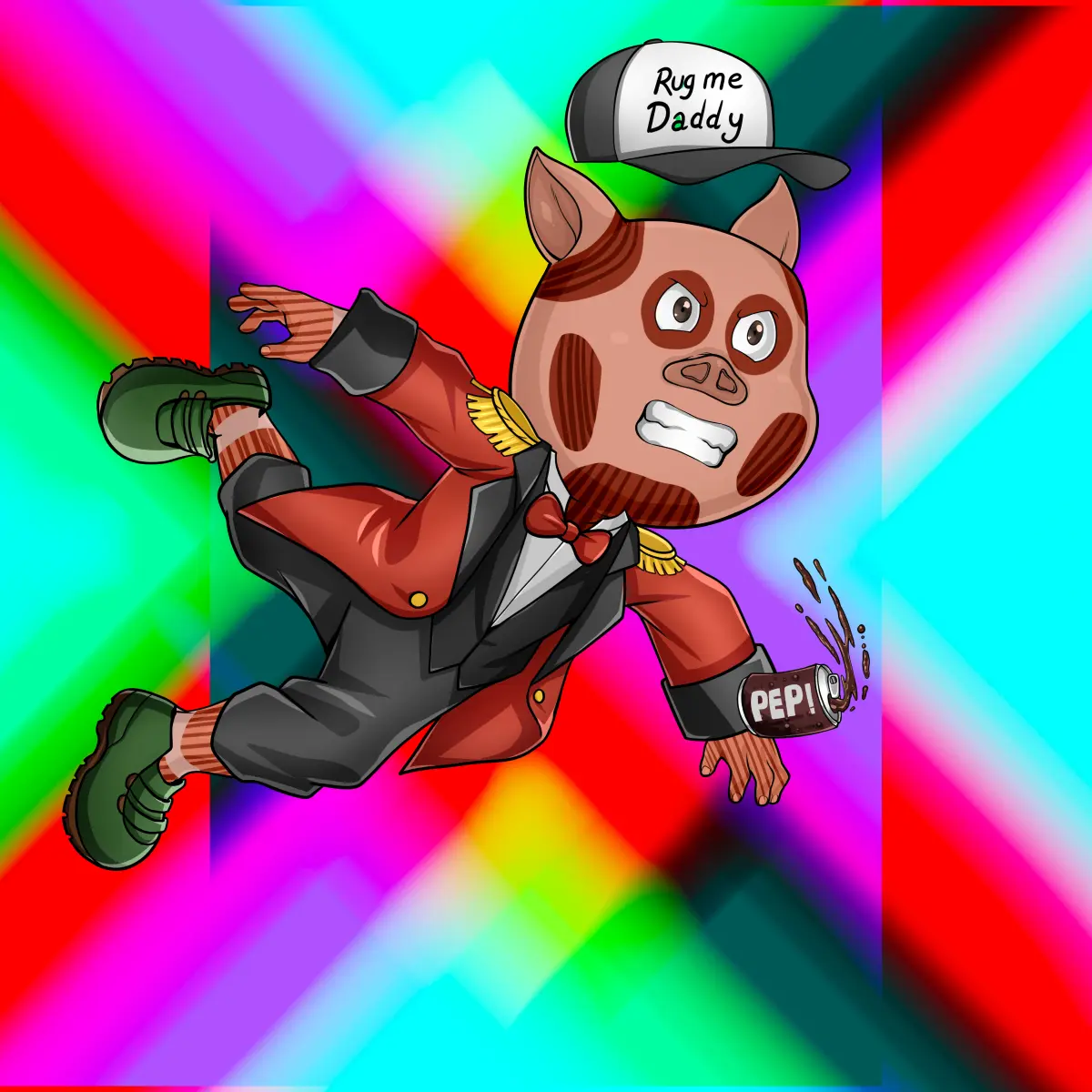 Rug Friends  #3488 NFT on Algorand