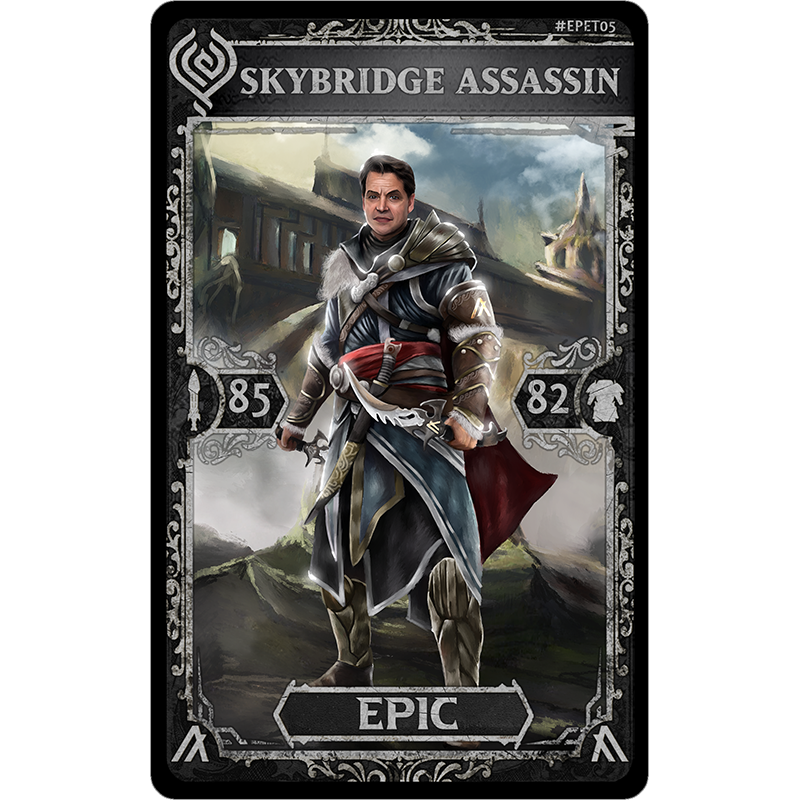 SKYBRIDGE ASSASSIN - Rare NFT on Algorand