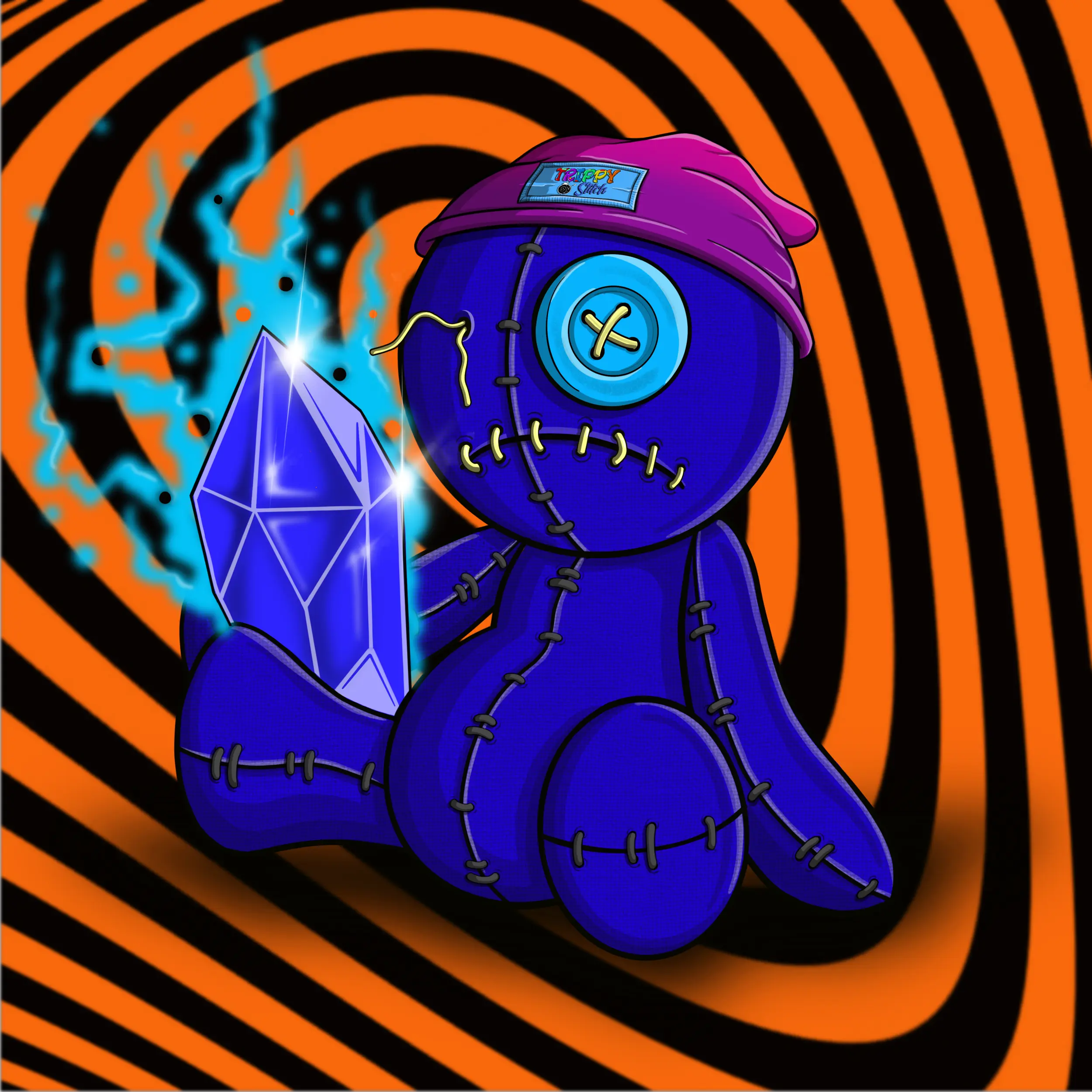 Trippy Stitch #1336 NFT on Algorand