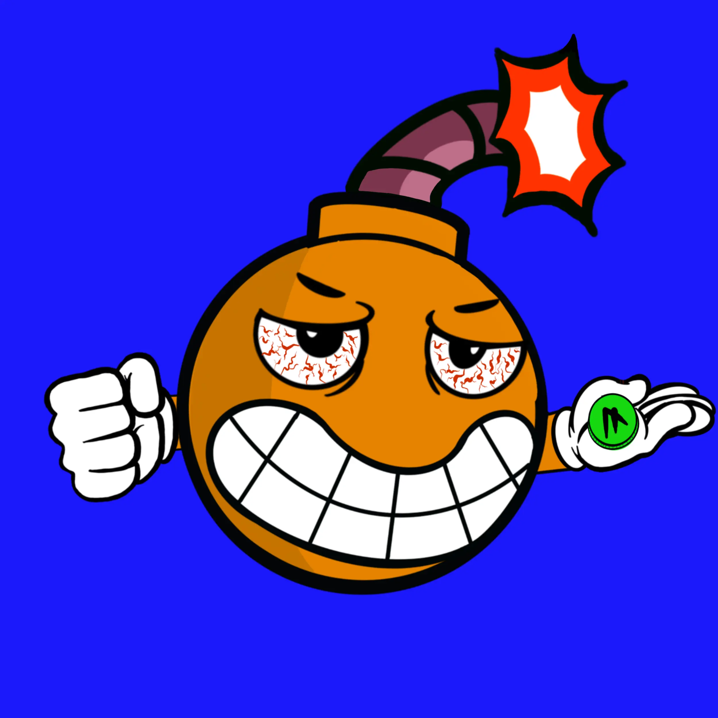 Crypto Bomber Krew #2124 NFT on Algorand