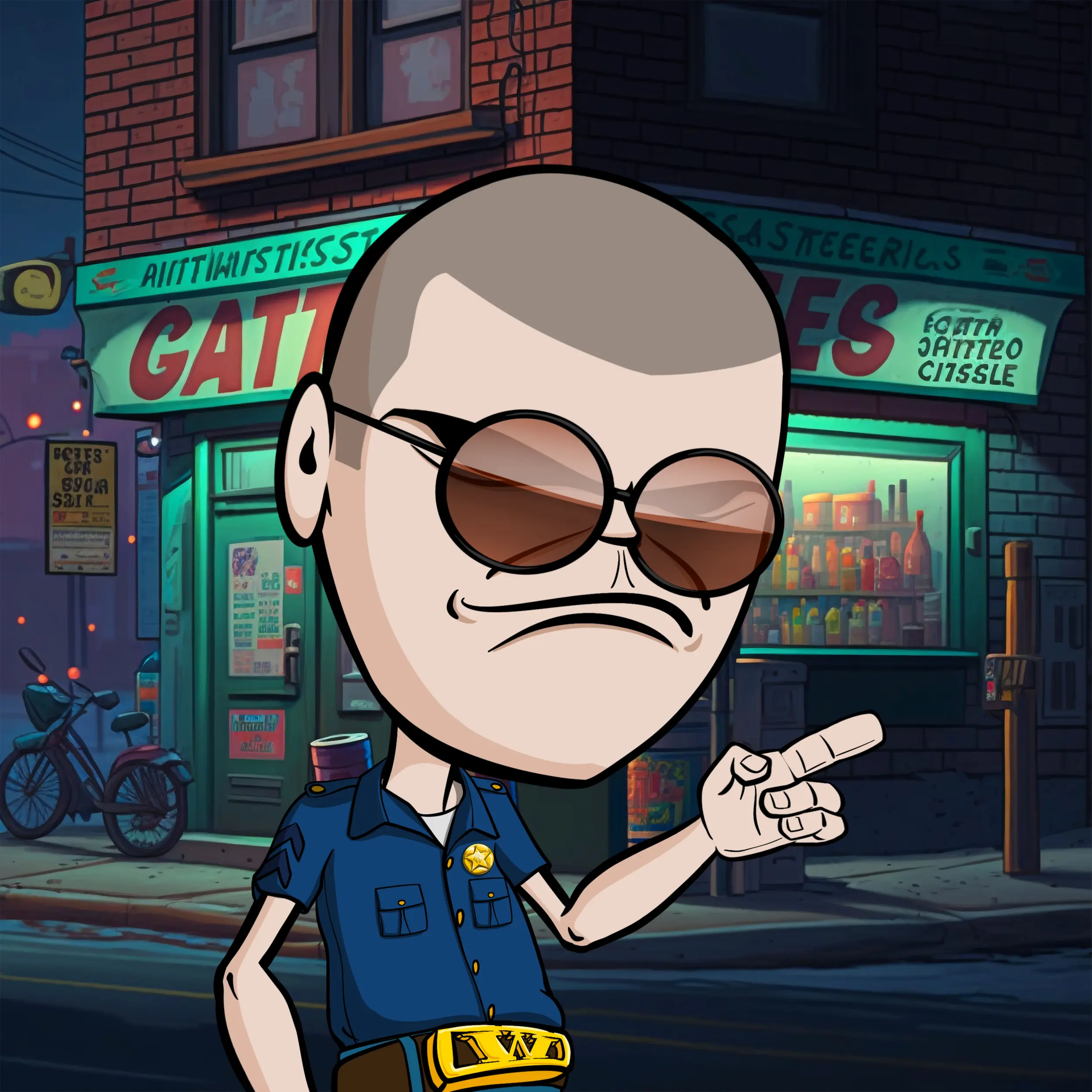 CoolCockGangs #691 NFT on Algorand