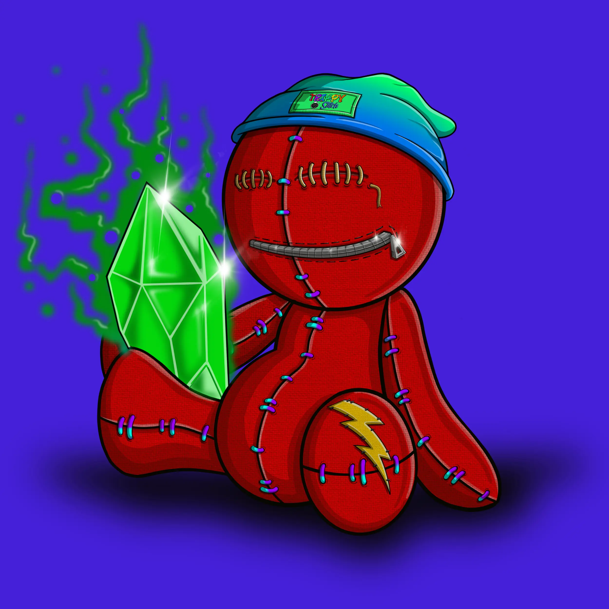 Trippy Stitch #77 NFT on Algorand