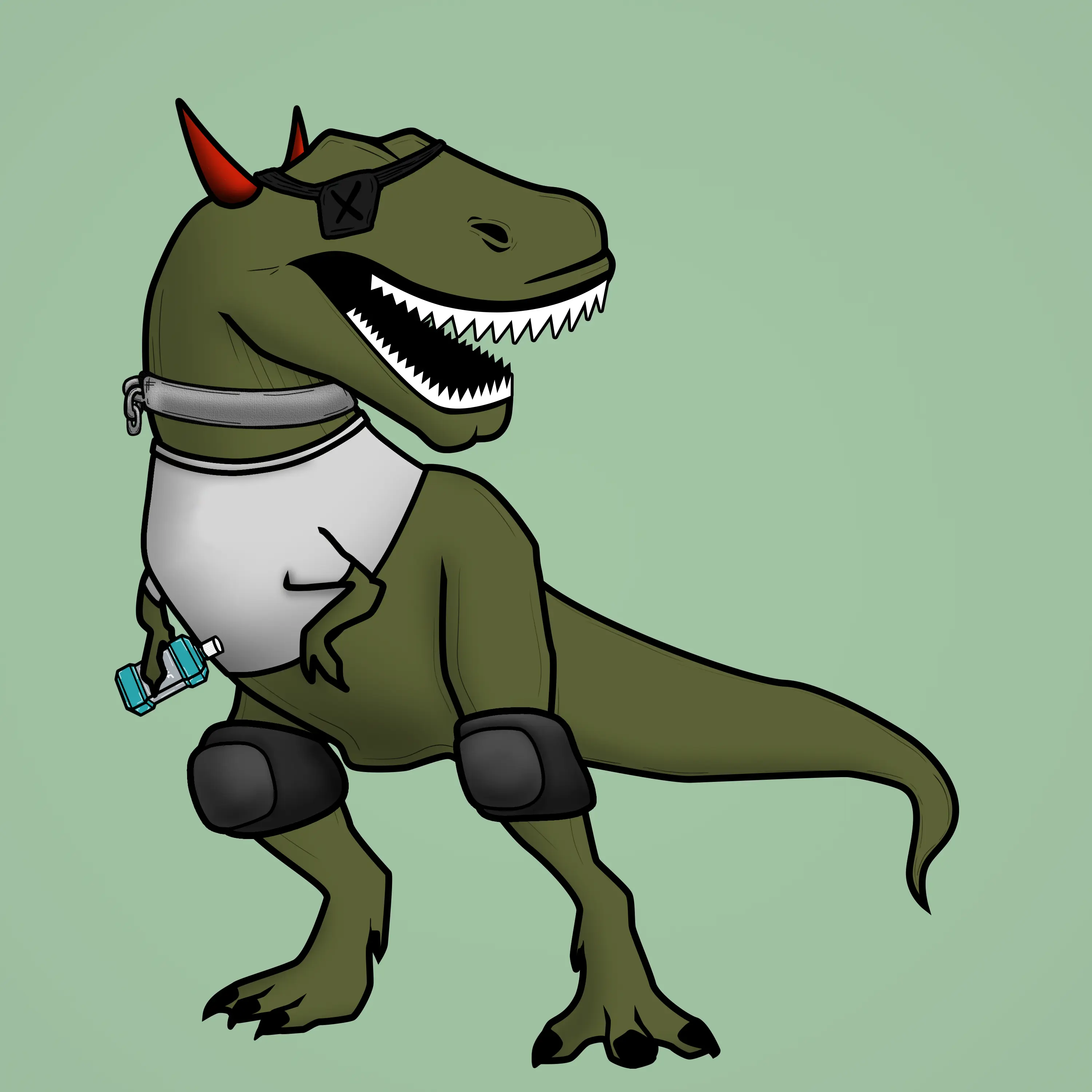 Algosaur Evolution #2491 NFT on Algorand