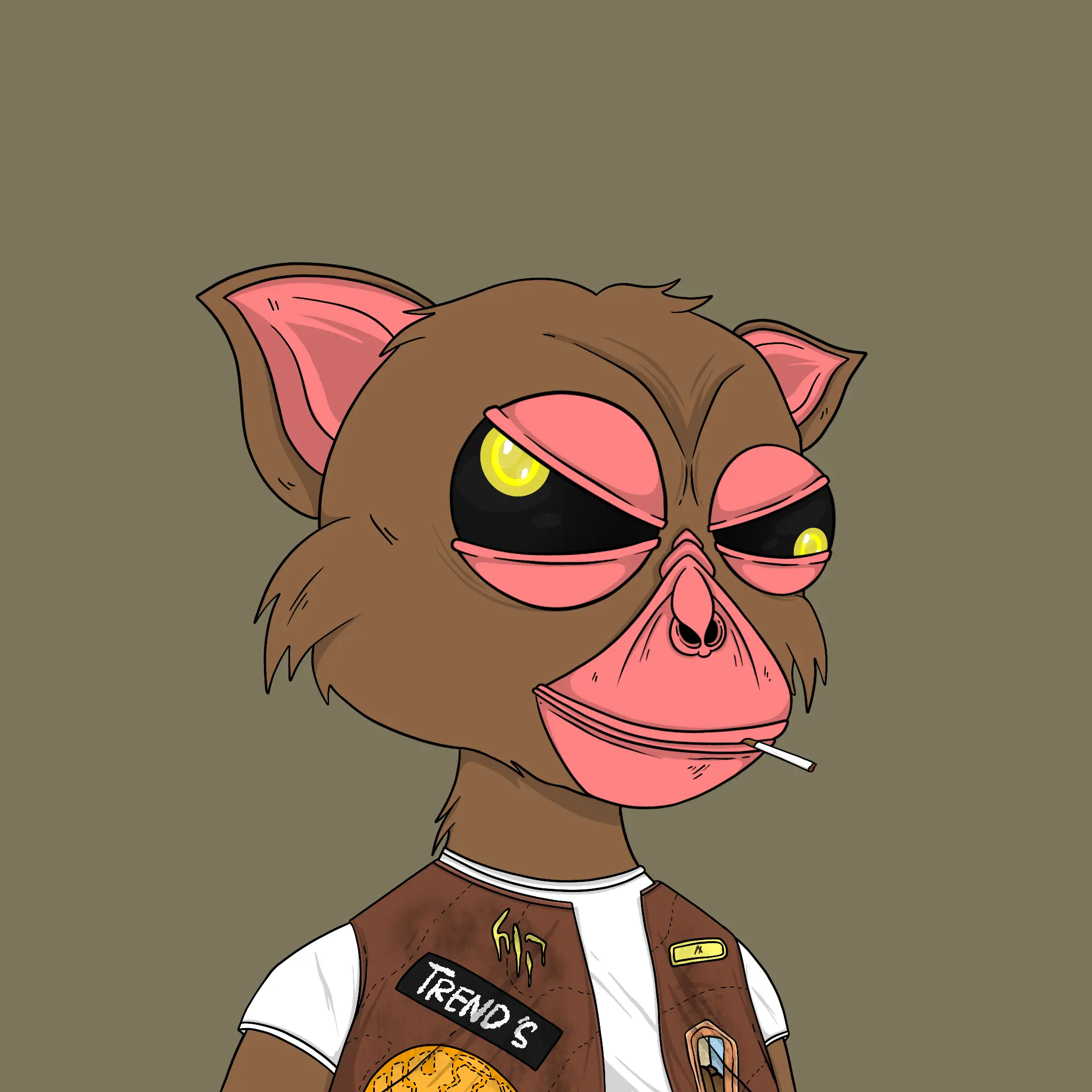 Trendy Tarsier #253 NFT on Algorand