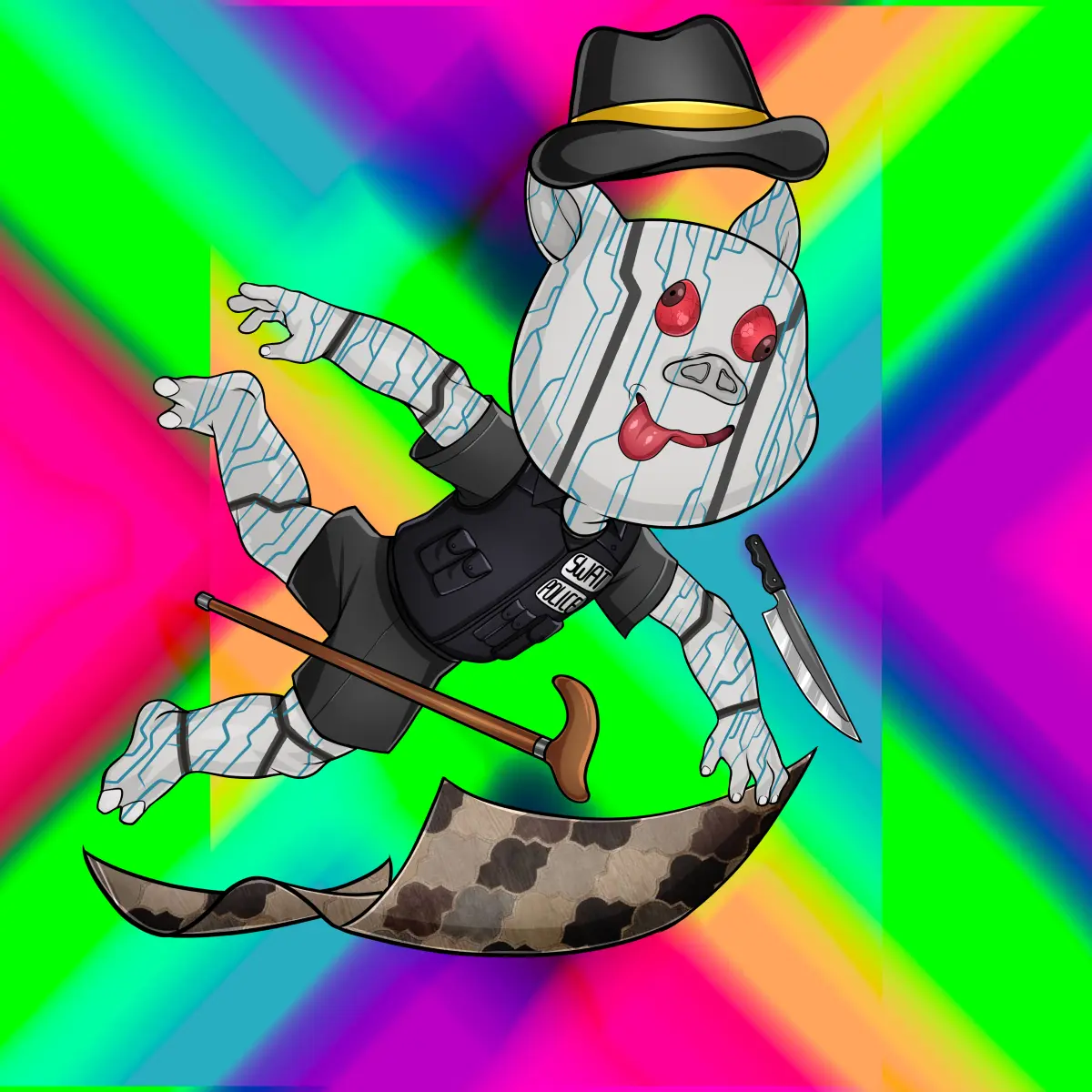 Rug Friends  #2436 NFT on Algorand