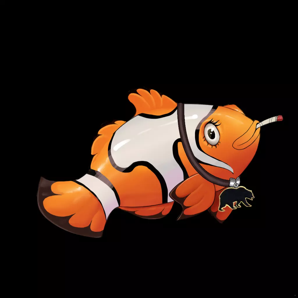 Clown Fish #388 NFT on Algorand