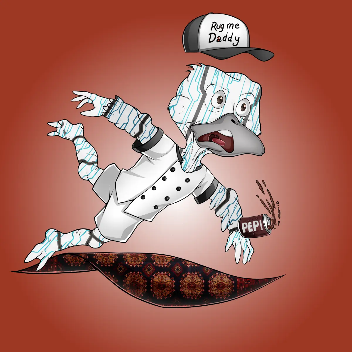 Rug Friends  #1224 NFT on Algorand