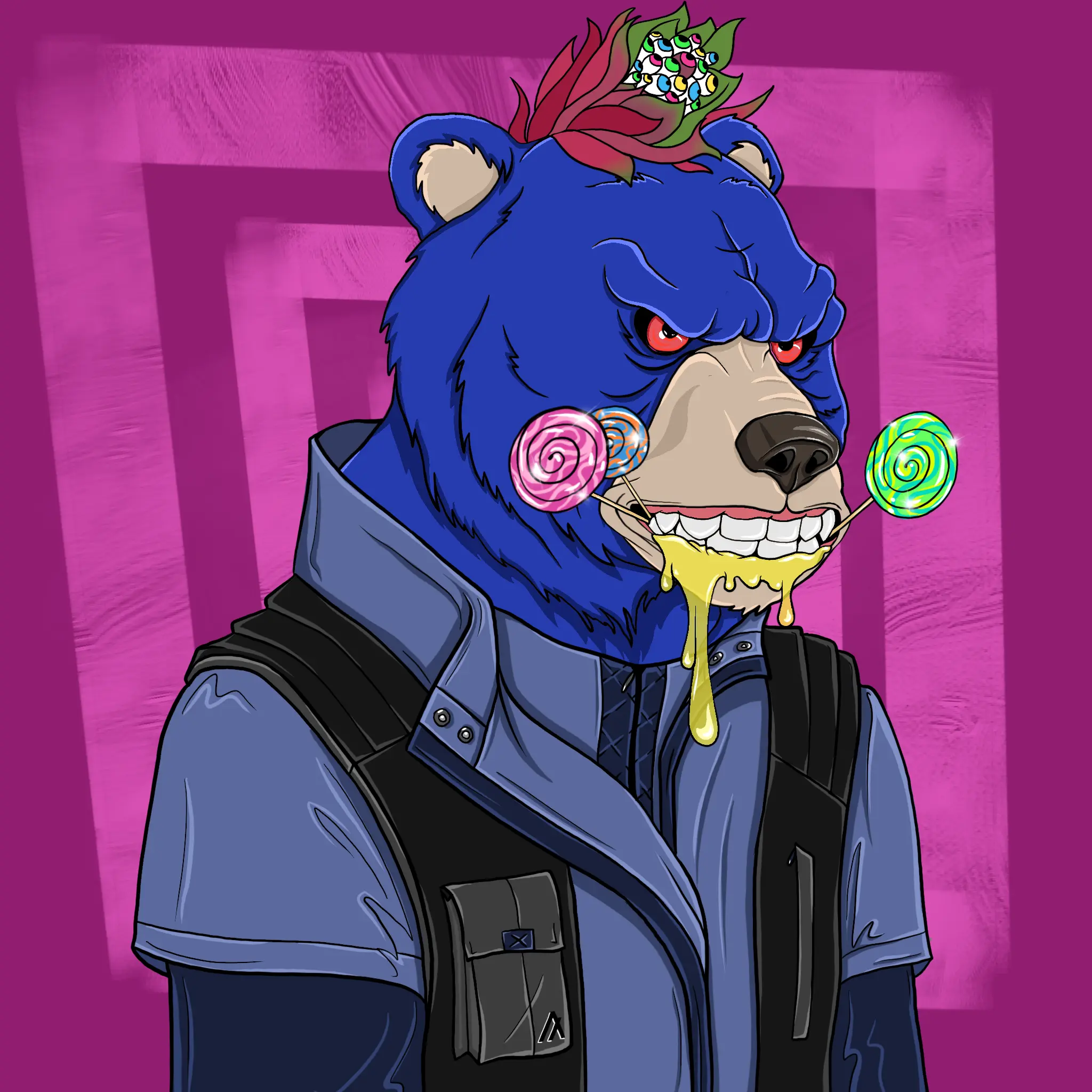 Mad Bears #444 NFT on Algorand