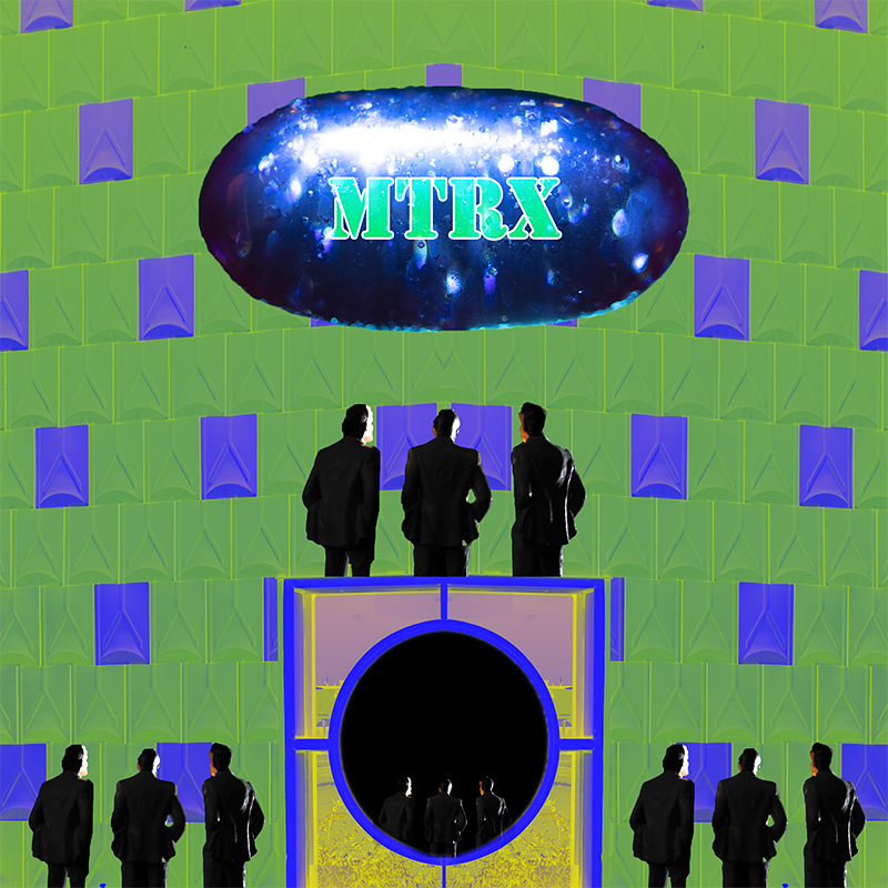 MTRX Blue Pill NFT on Algorand