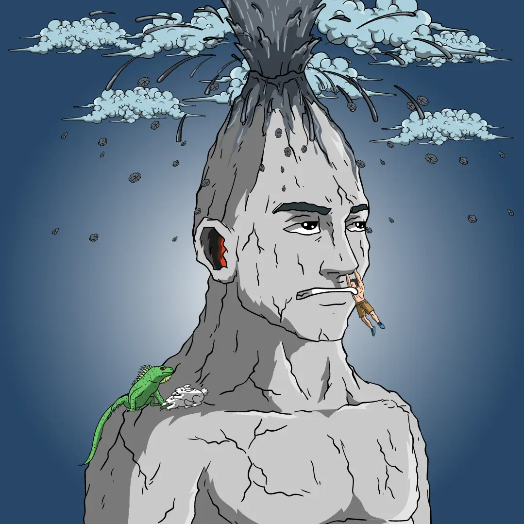 Volcano Boyz #1072 NFT on Algorand