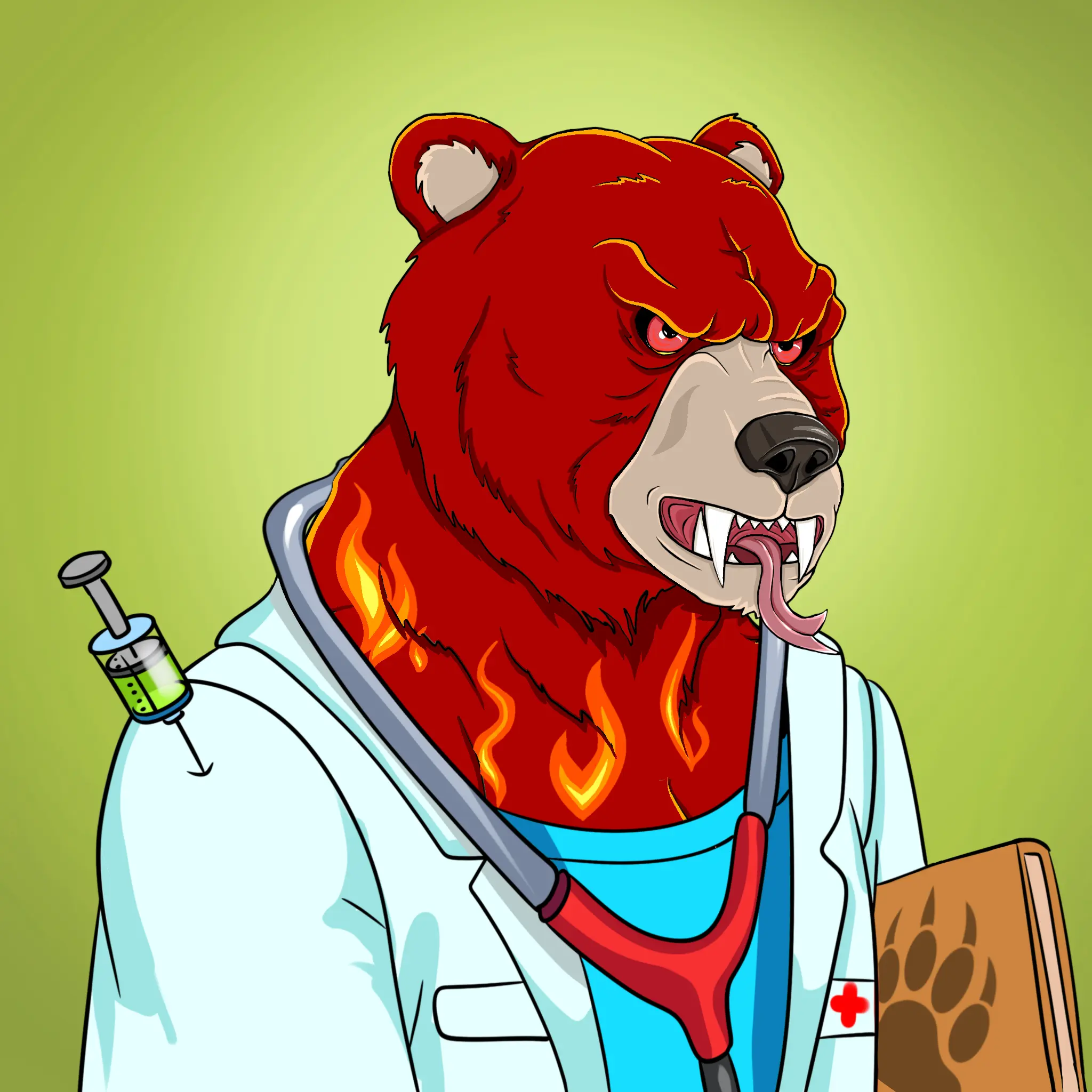 Mad Bears #2034 NFT on Algorand
