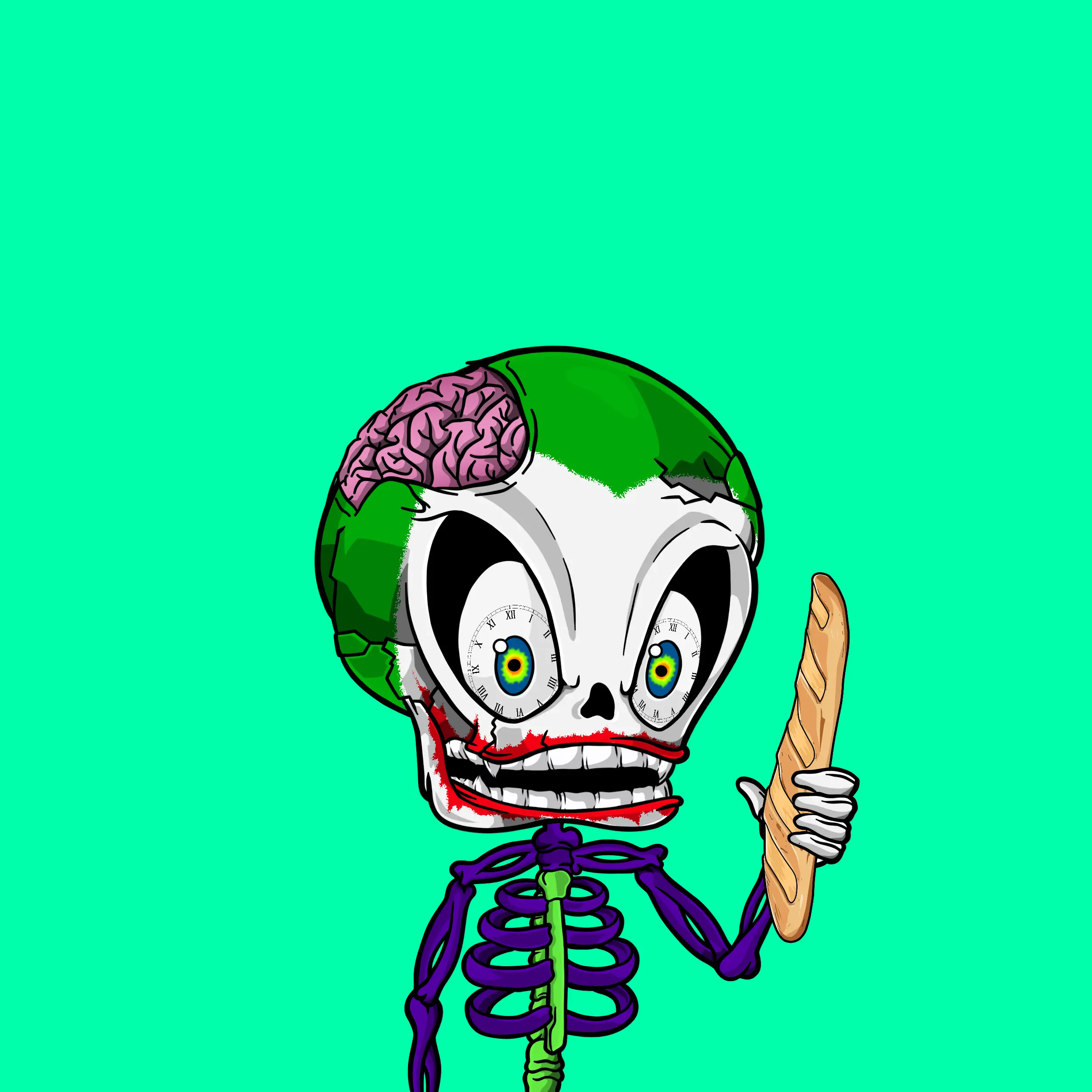 BoneBuddies #166 NFT on Algorand