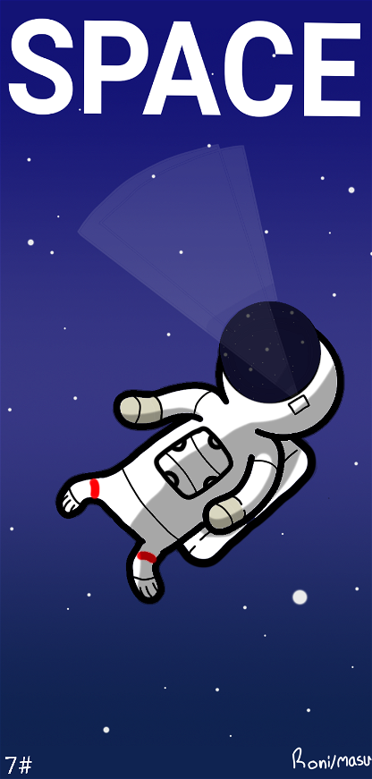SPACE character card 7#