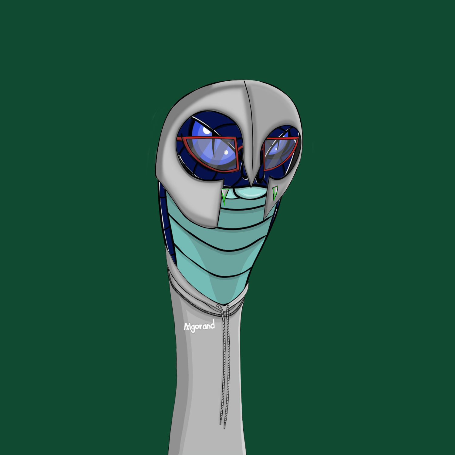 The Snake Cartel #487 NFT on Algorand