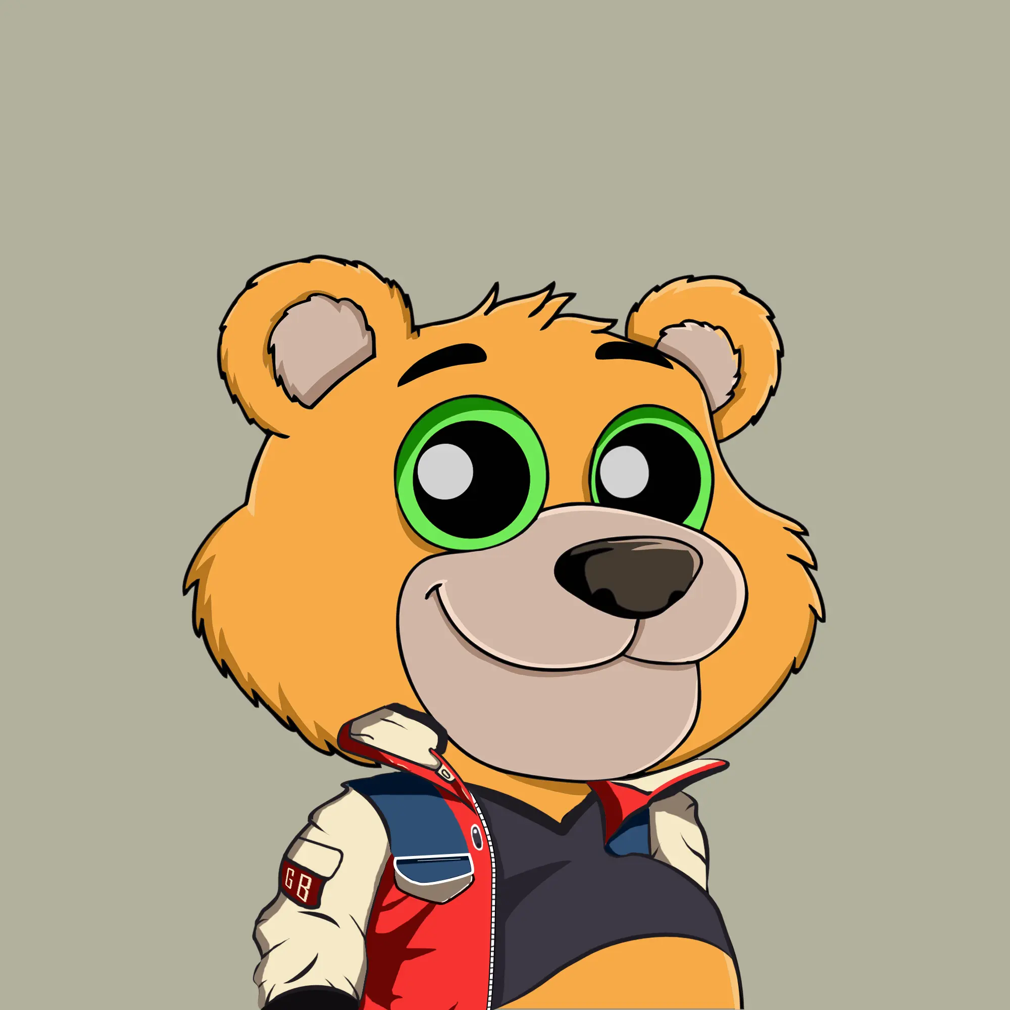 Gluttonous Bears #235 NFT on Algorand