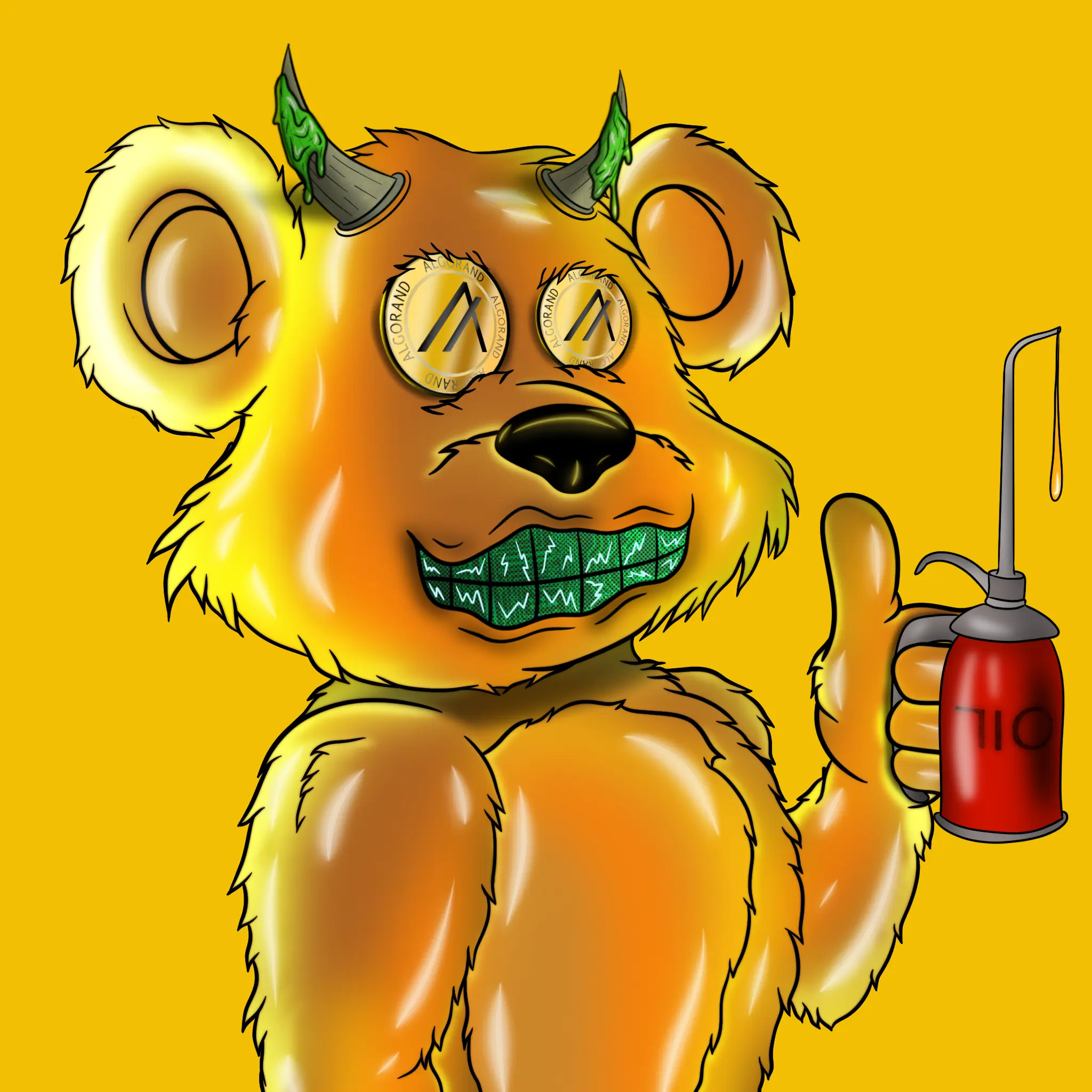 Sketchy Bears Gen2 #599 NFT on Algorand