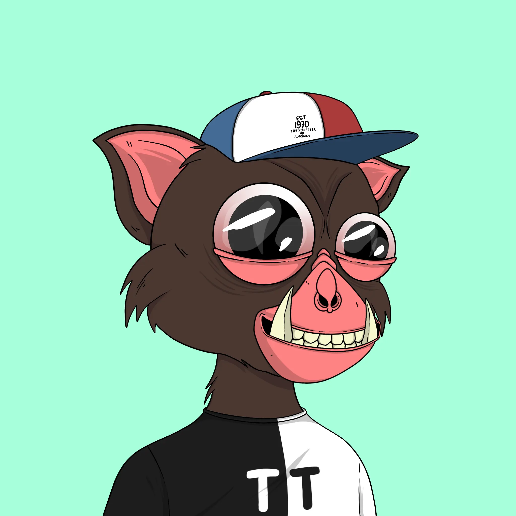 Trendy Tarsier #2328 NFT on Algorand