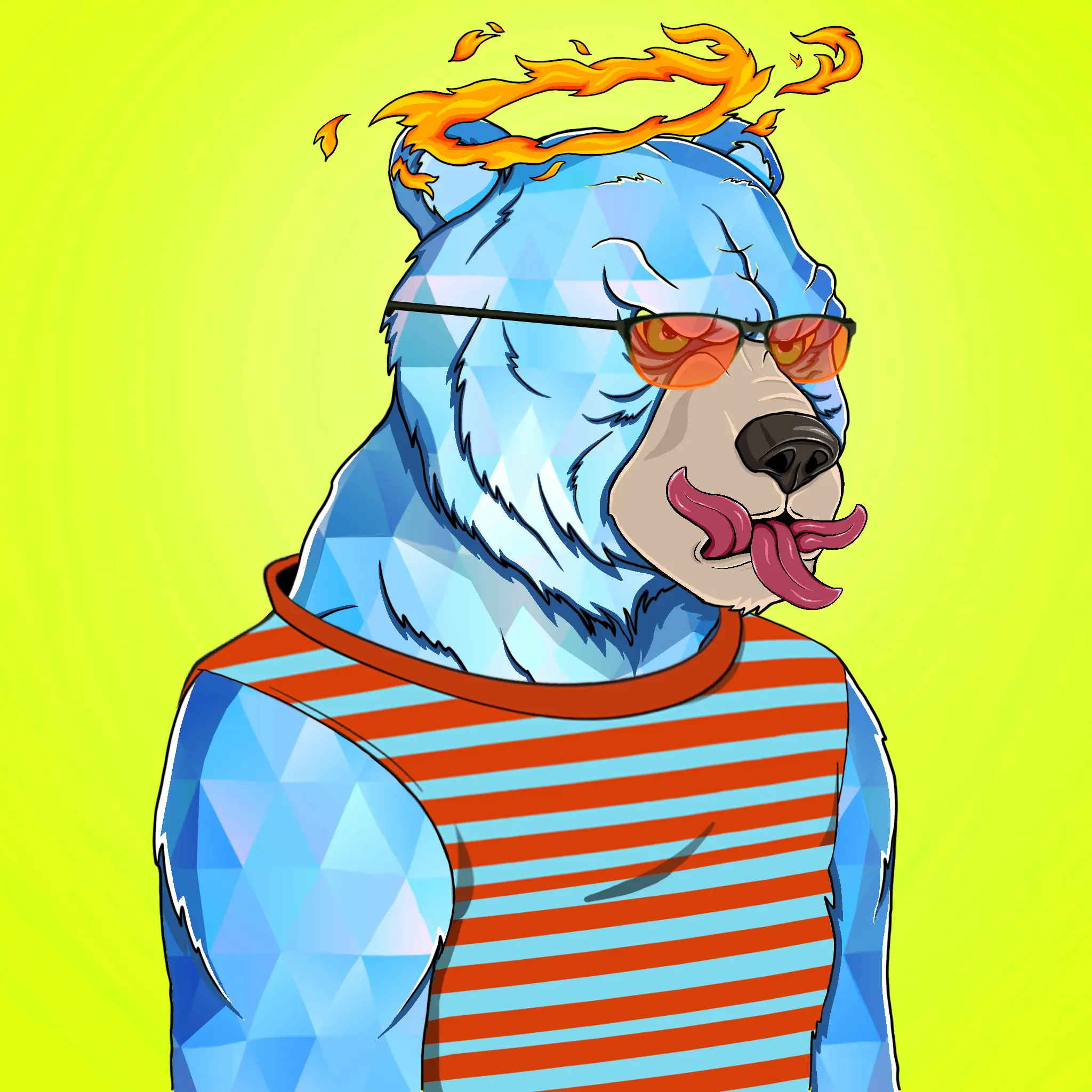Mad Bears #170 NFT on Algorand