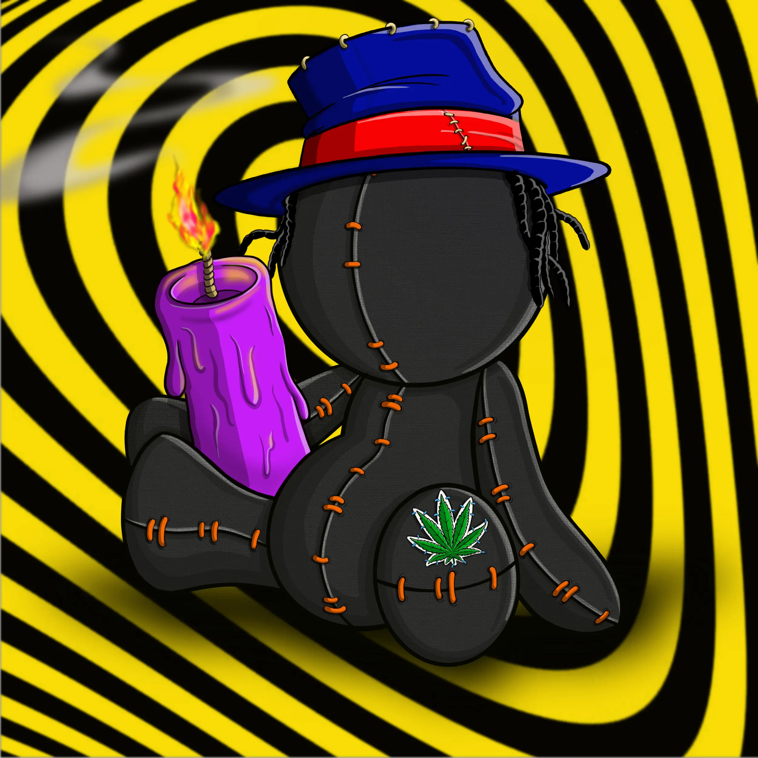 Trippy Stitch #876 NFT on Algorand