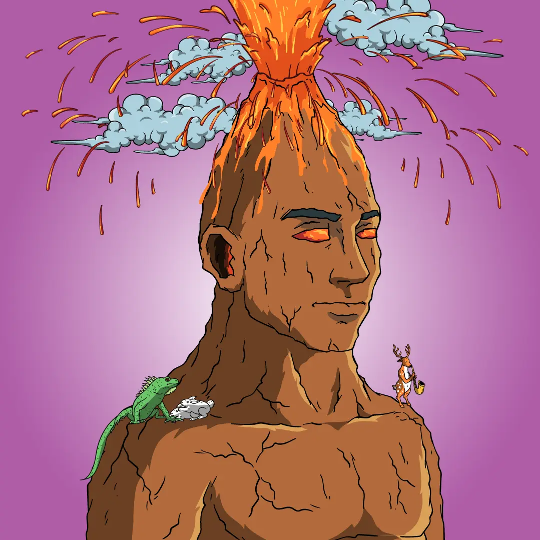 Volcano Boyz #519 NFT on Algorand