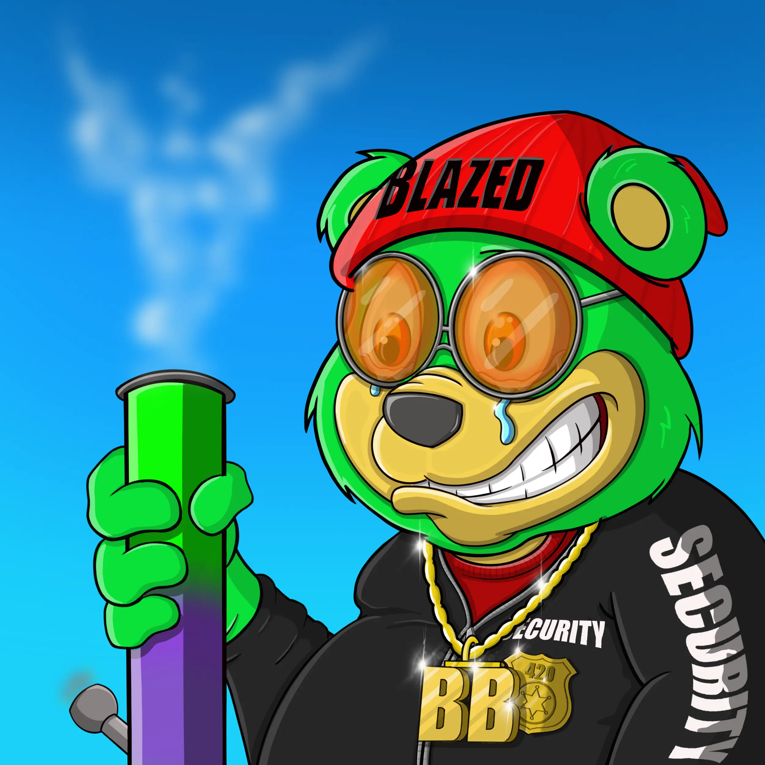 Burnin Bears #341 NFT on Algorand