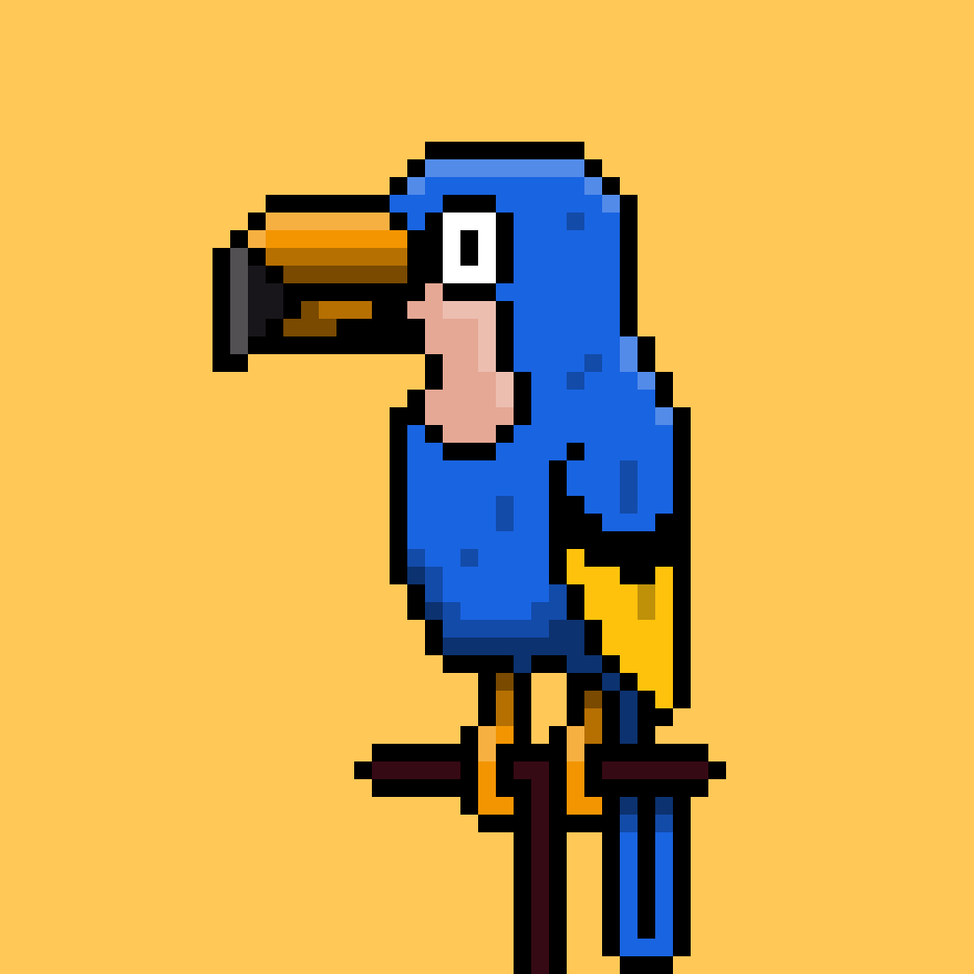 Algoparrot #59 - Wiktor NFT on Algorand