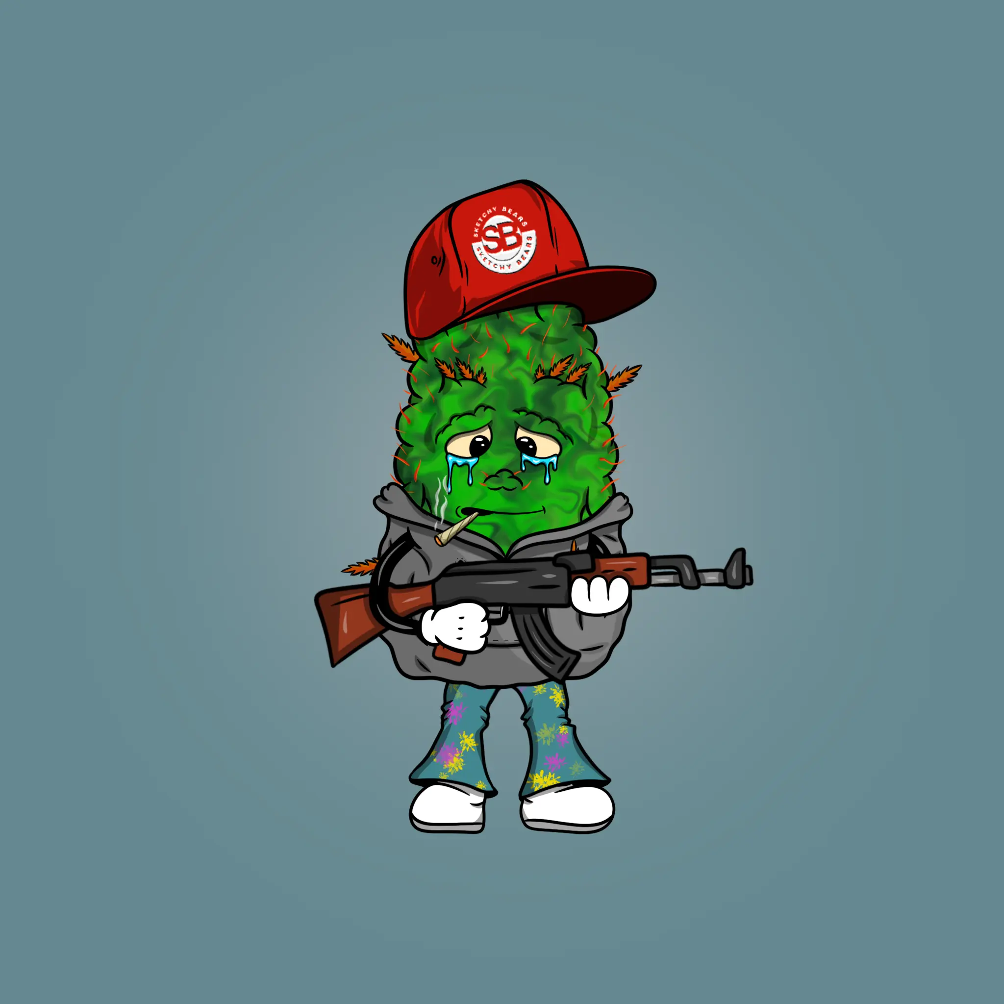 Blazing Budz #972 NFT on Algorand