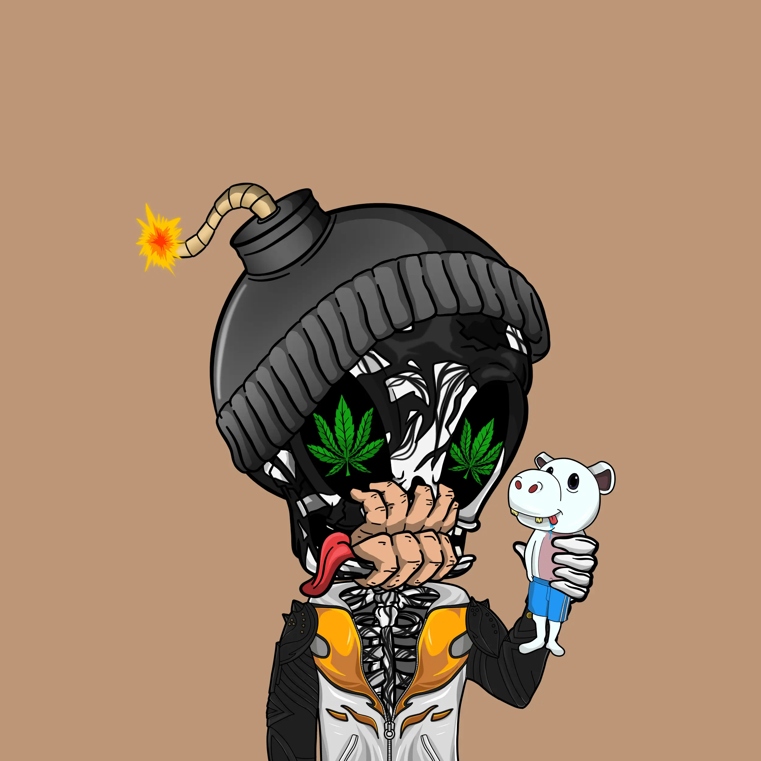 BoneBuddies #967 NFT on Algorand