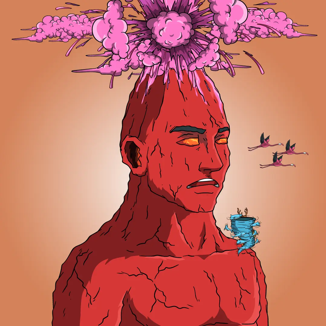 Volcano Boyz #1329 NFT on Algorand