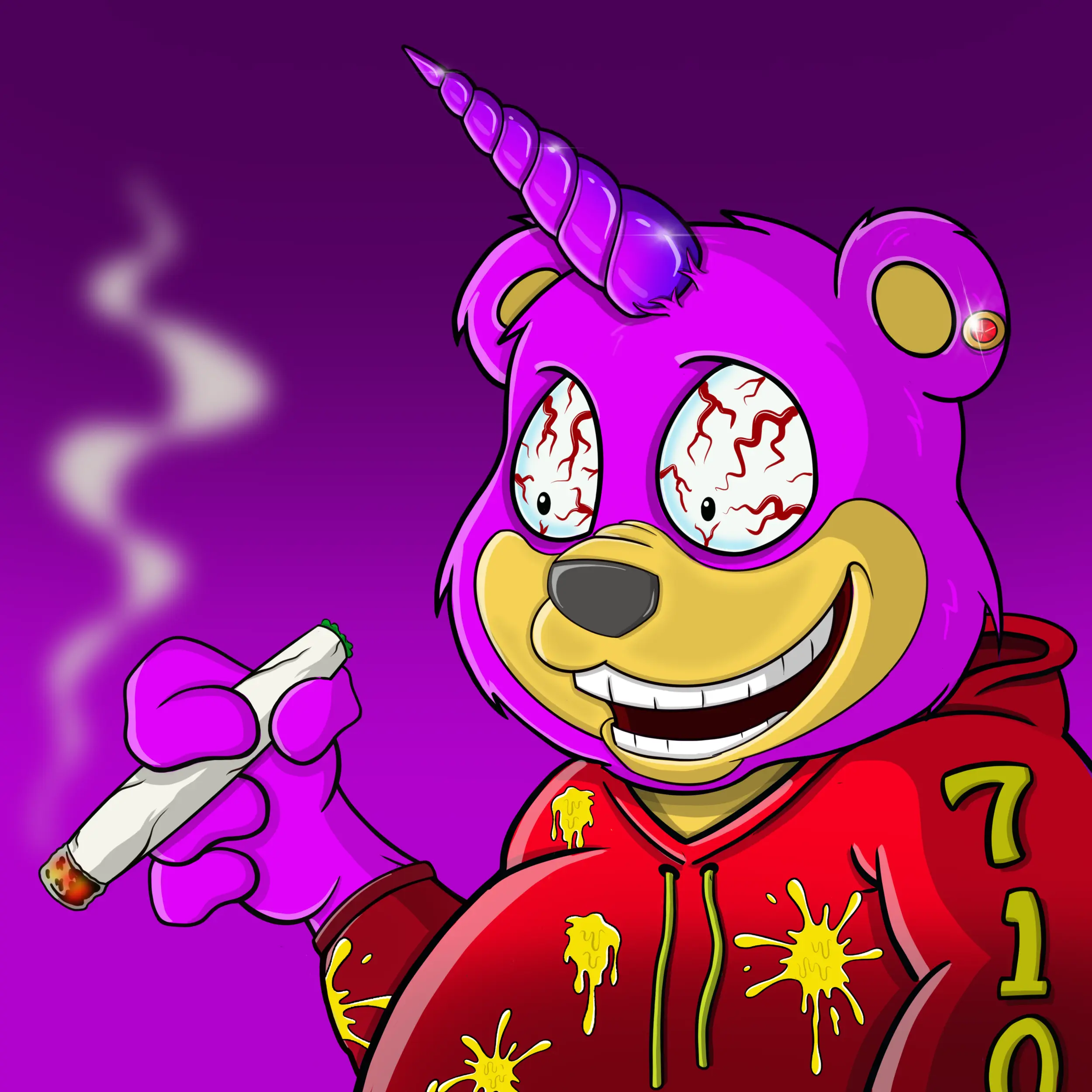 Burnin Bears #775 NFT on Algorand