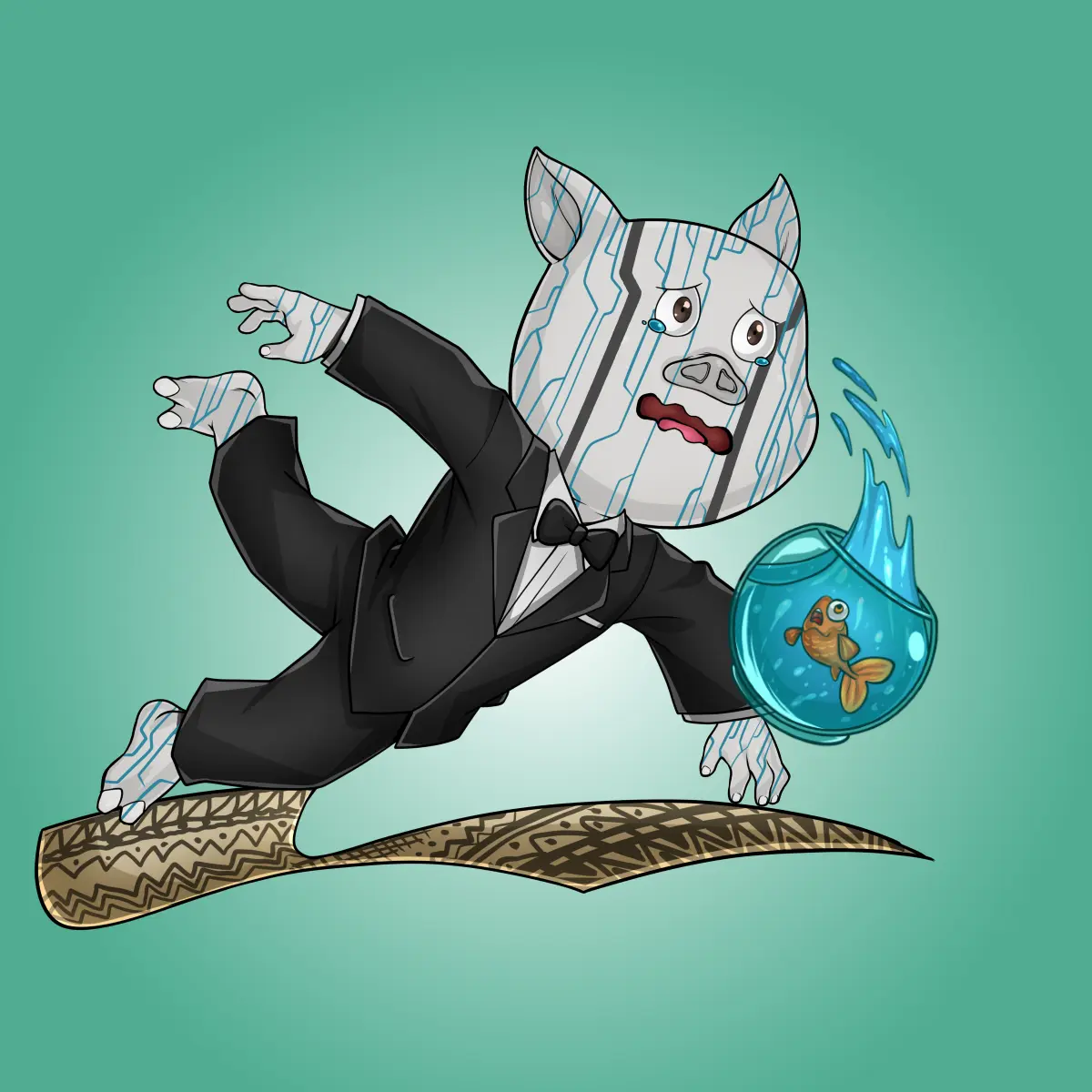 Rug Friends  #4483 NFT on Algorand