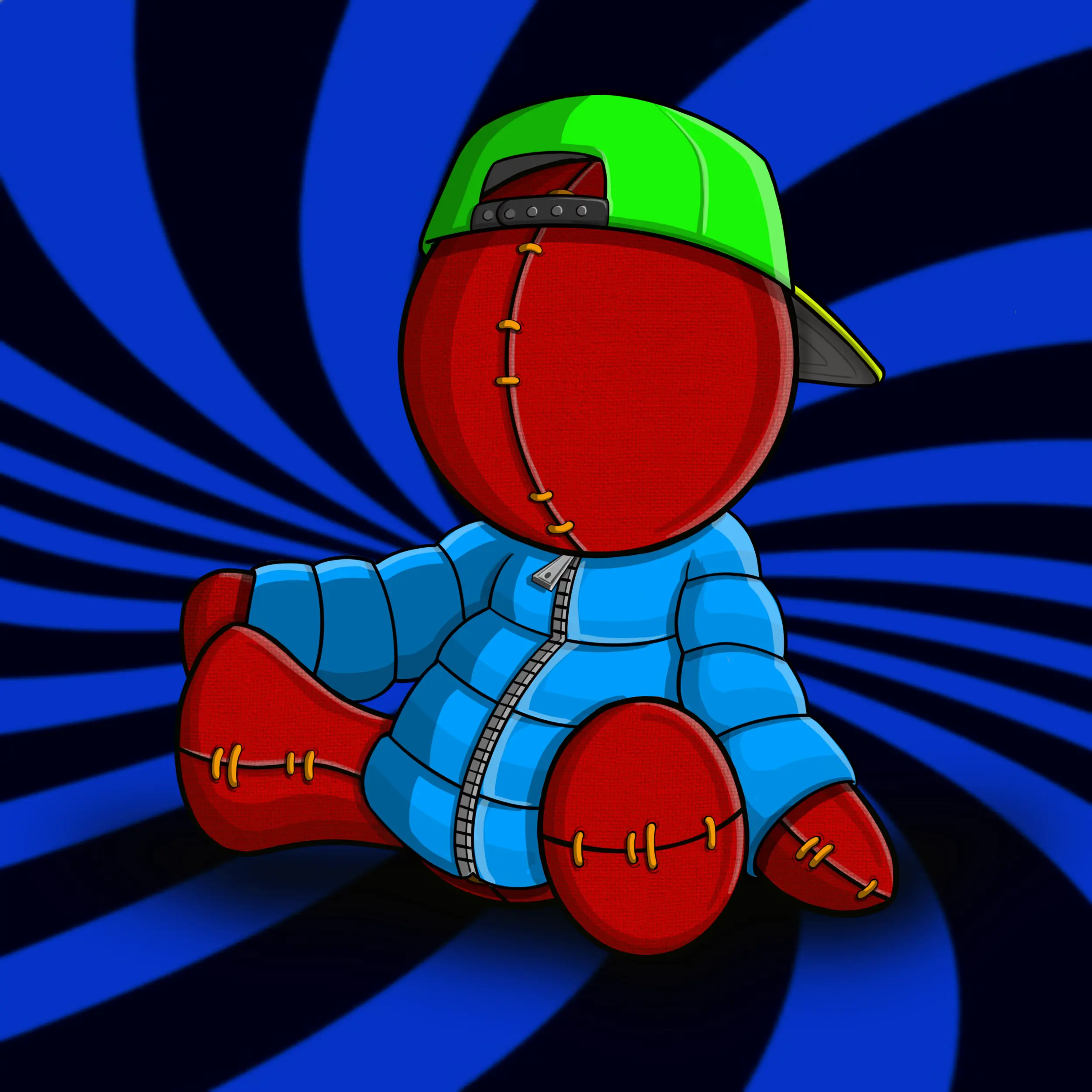 Trippy Stitch #1096 NFT on Algorand