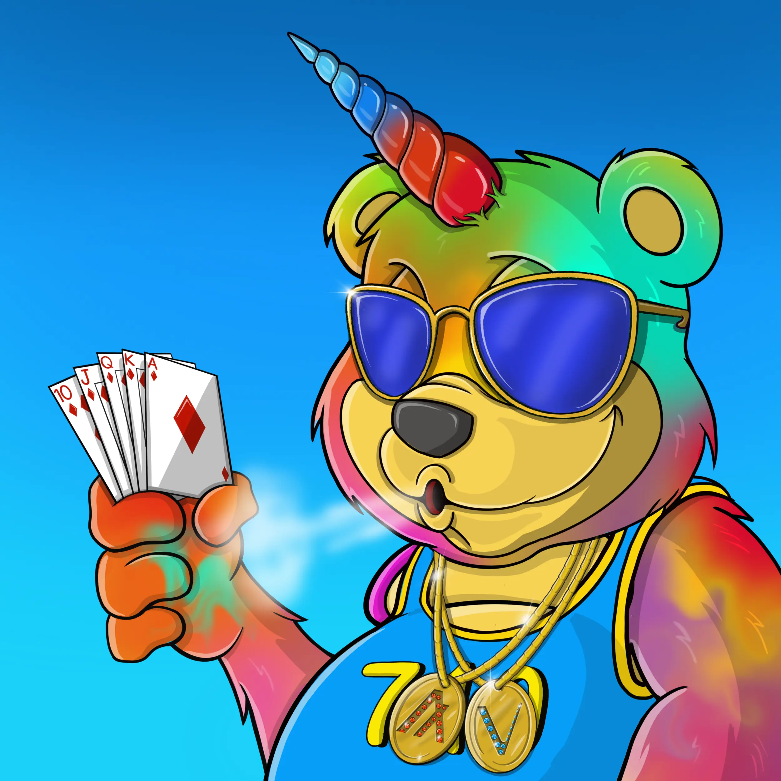 Burnin Bears #1739 NFT on Algorand