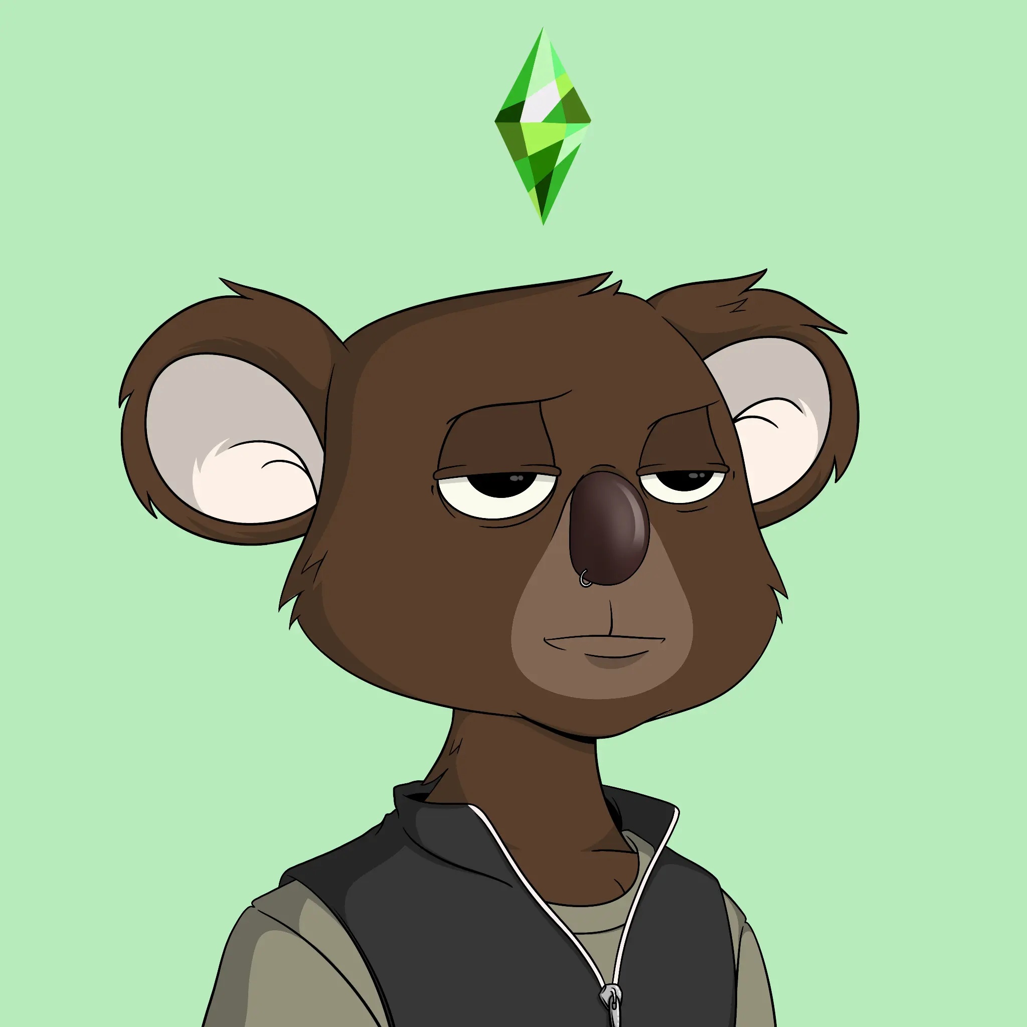 Bad Koala Society #2952 NFT on Algorand