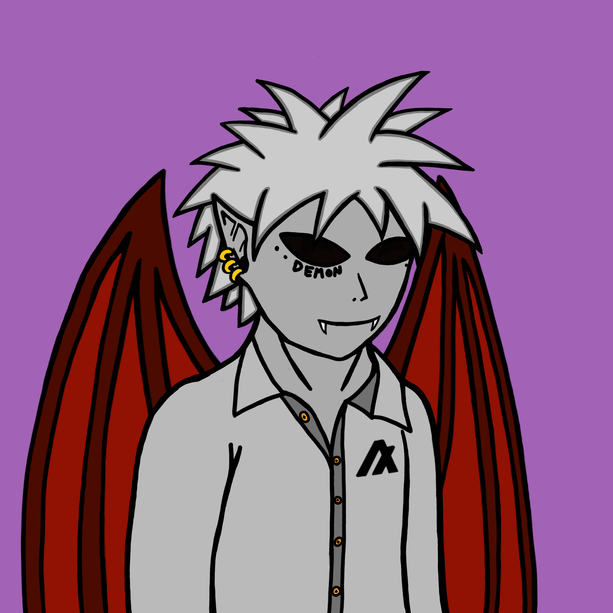 Angels & Demons: Demon#014 NFT on Algorand
