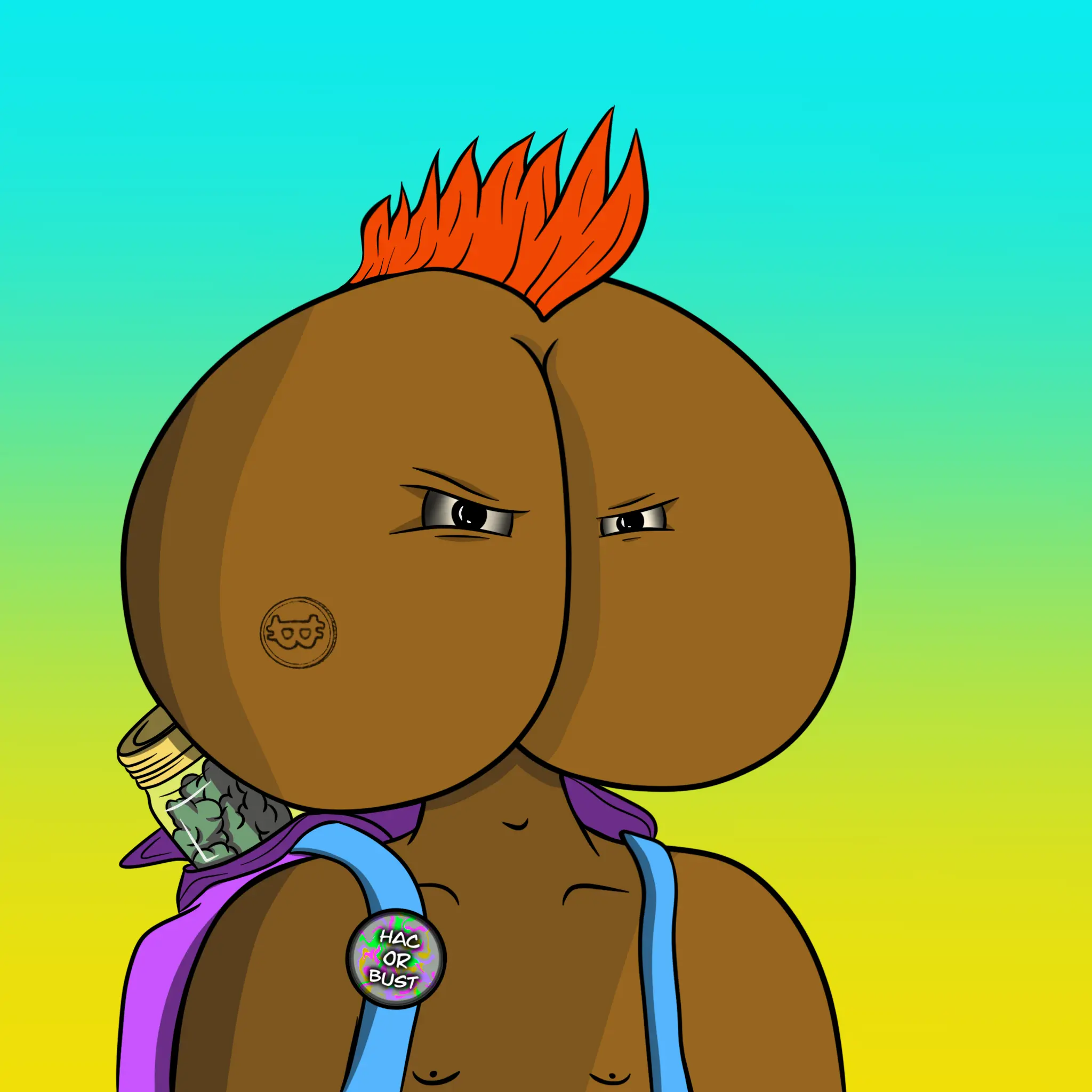 ButtHeads #1208 NFT on Algorand