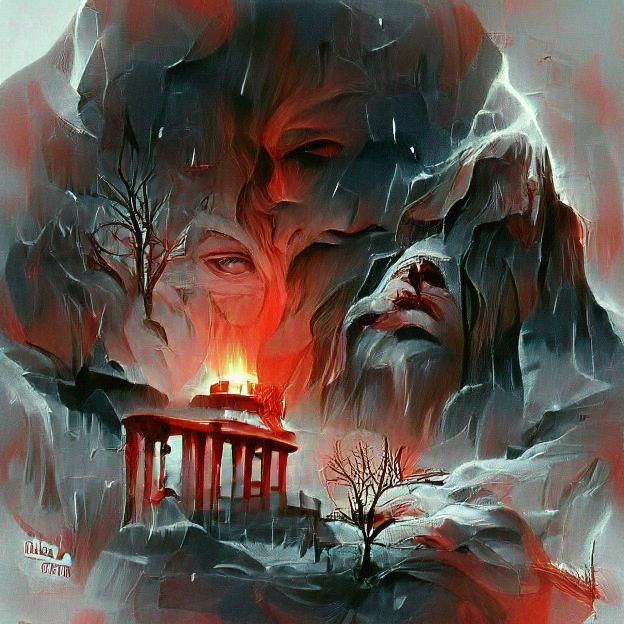 Agony in Stony Places NFT on Algorand