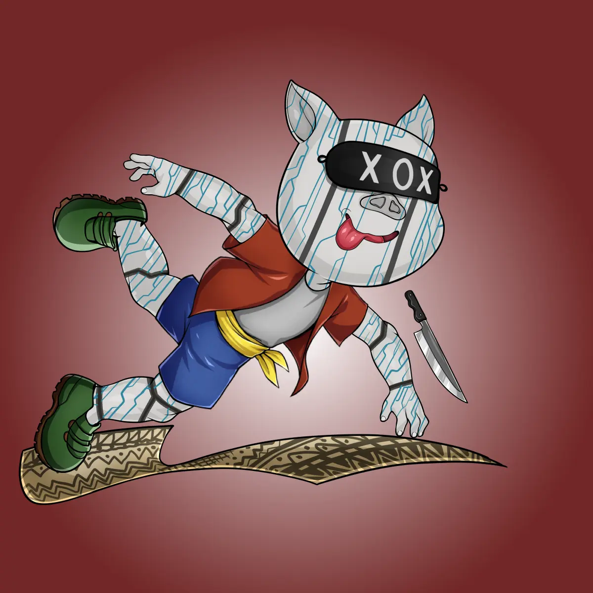 Rug Friends  #2806 NFT on Algorand