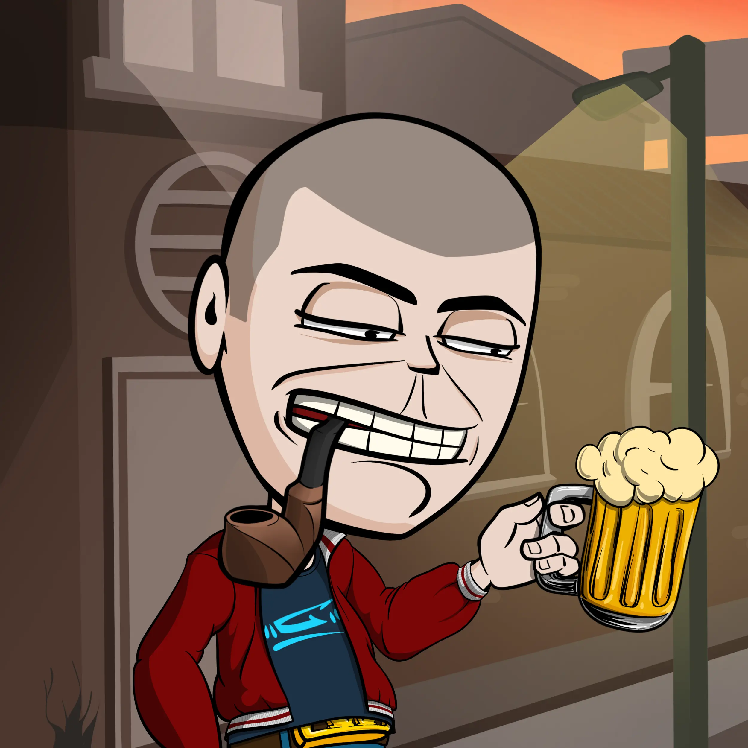 CoolCockGangs #195 NFT on Algorand