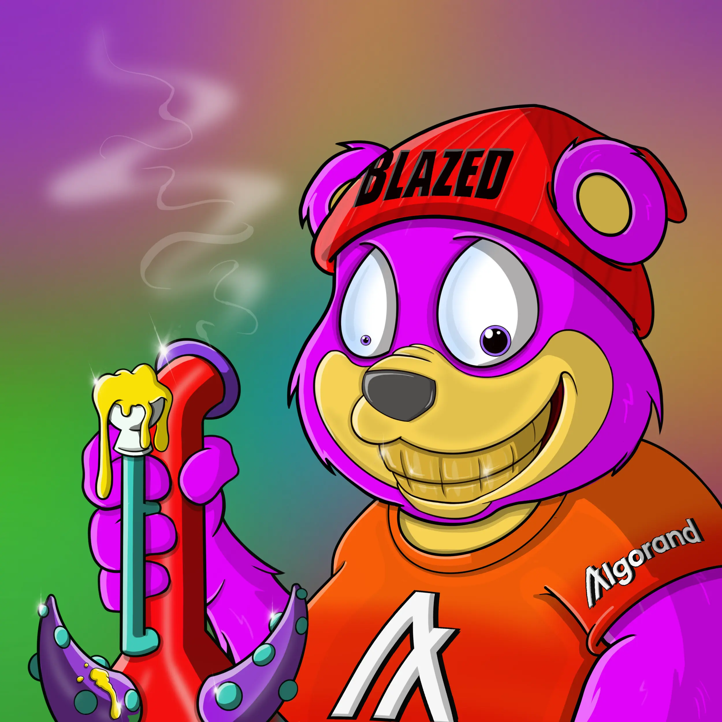 Burnin Bears #1252 NFT on Algorand