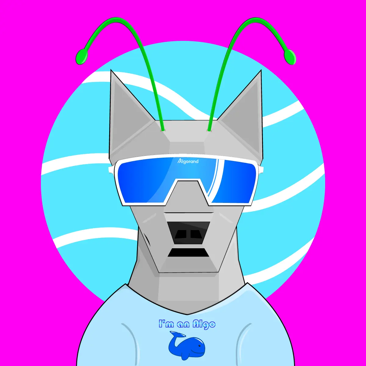 Bork Borks #2124 NFT on Algorand