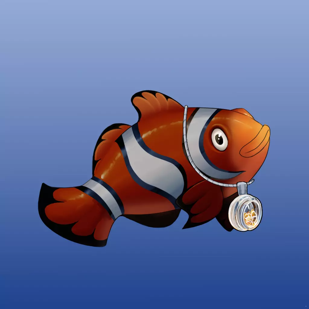 Clown Fish #353 NFT on Algorand