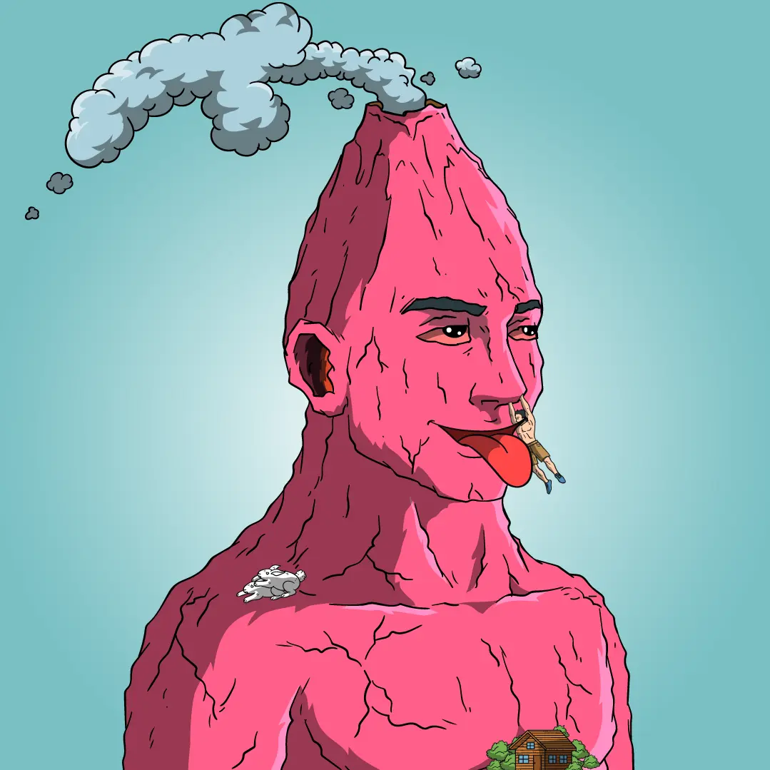 Volcano Boyz #1872 NFT on Algorand