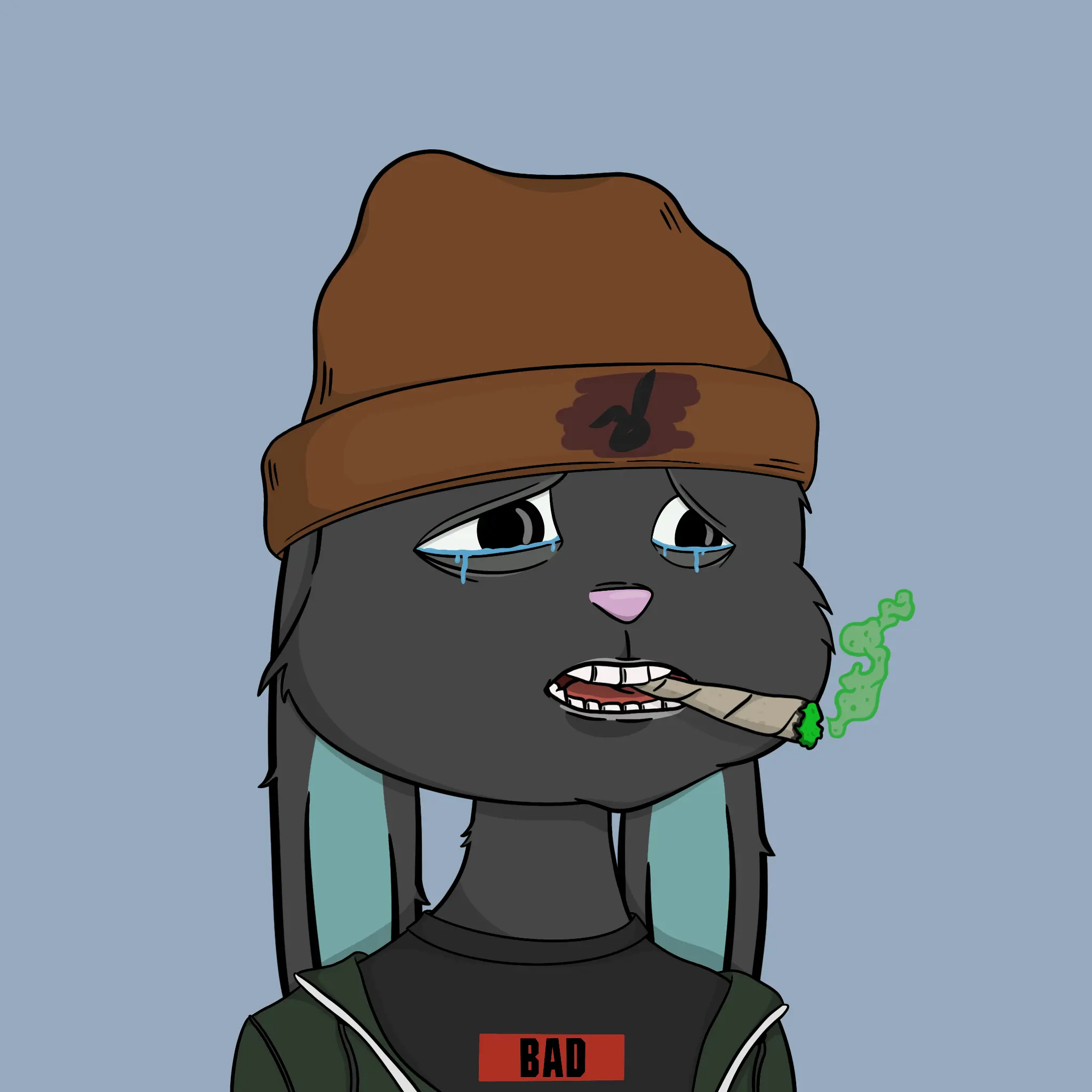 Bad Bunny Society #2677 NFT on Algorand