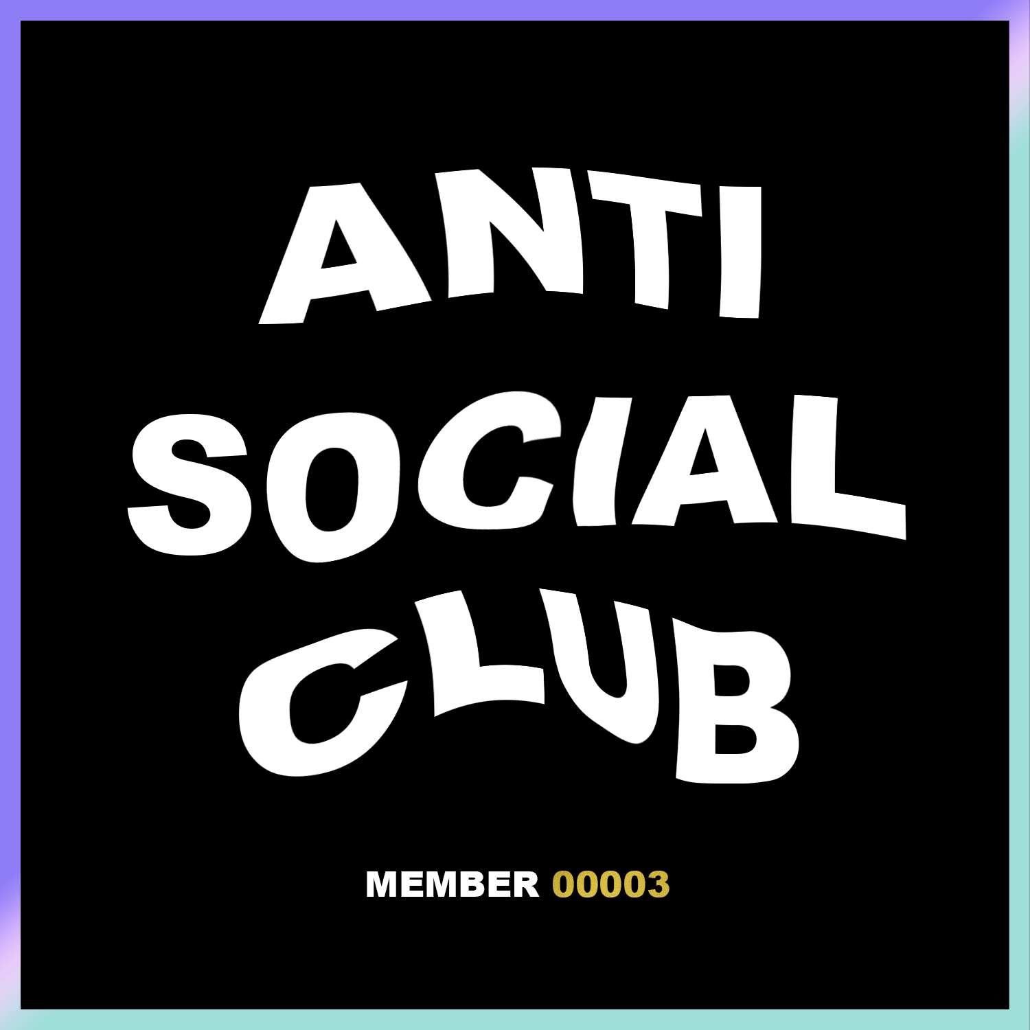Anti Social Club #3