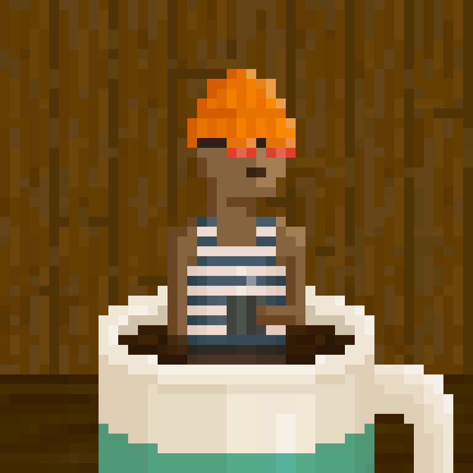 CoffeeBits Bather #1348 NFT on Algorand