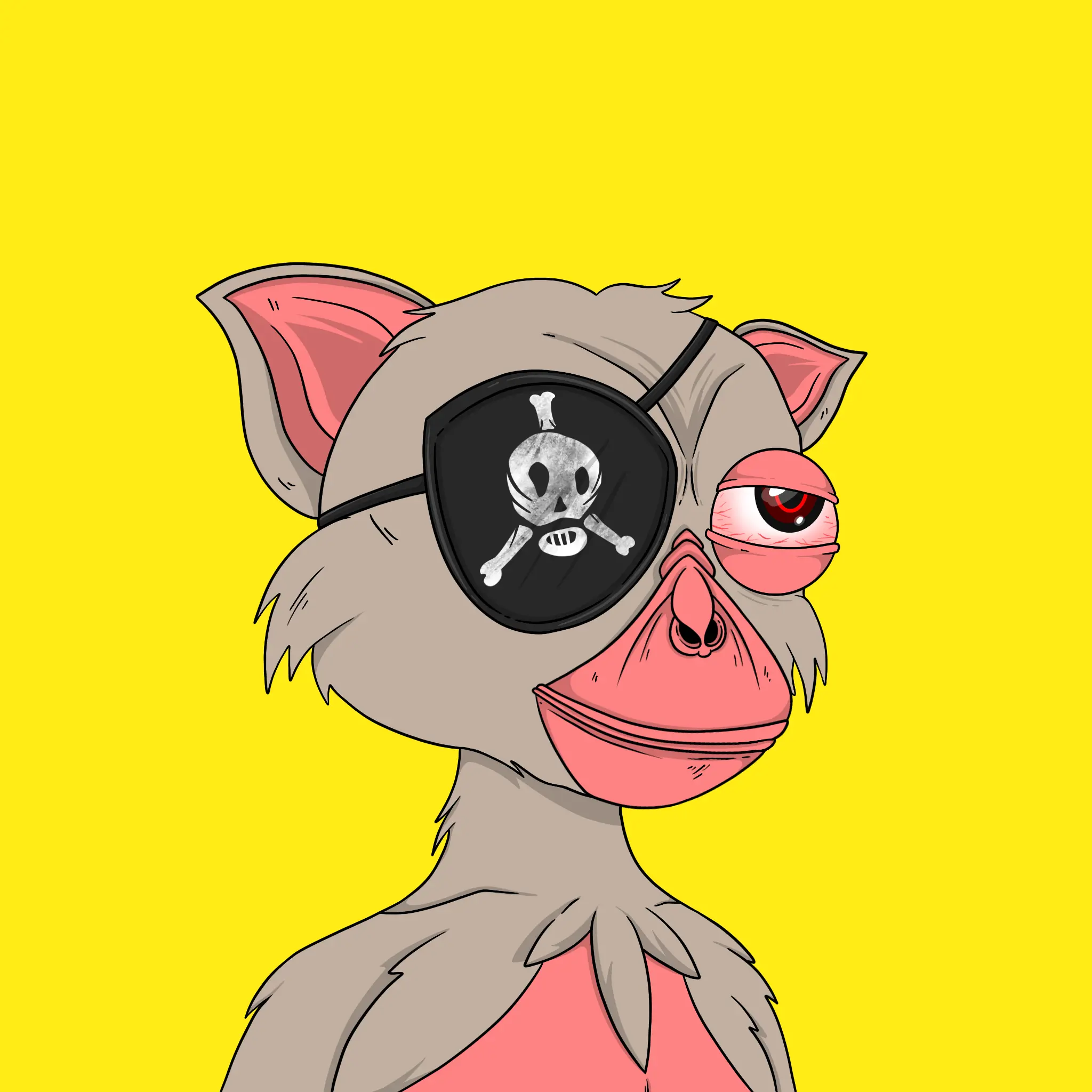 Trendy Tarsier #698 NFT on Algorand