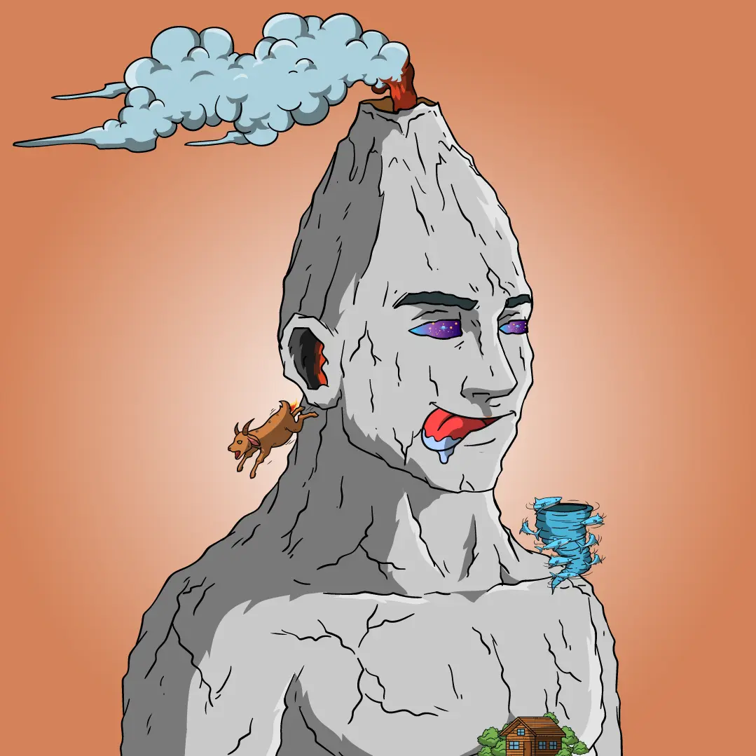 Volcano Boyz #1235 NFT on Algorand