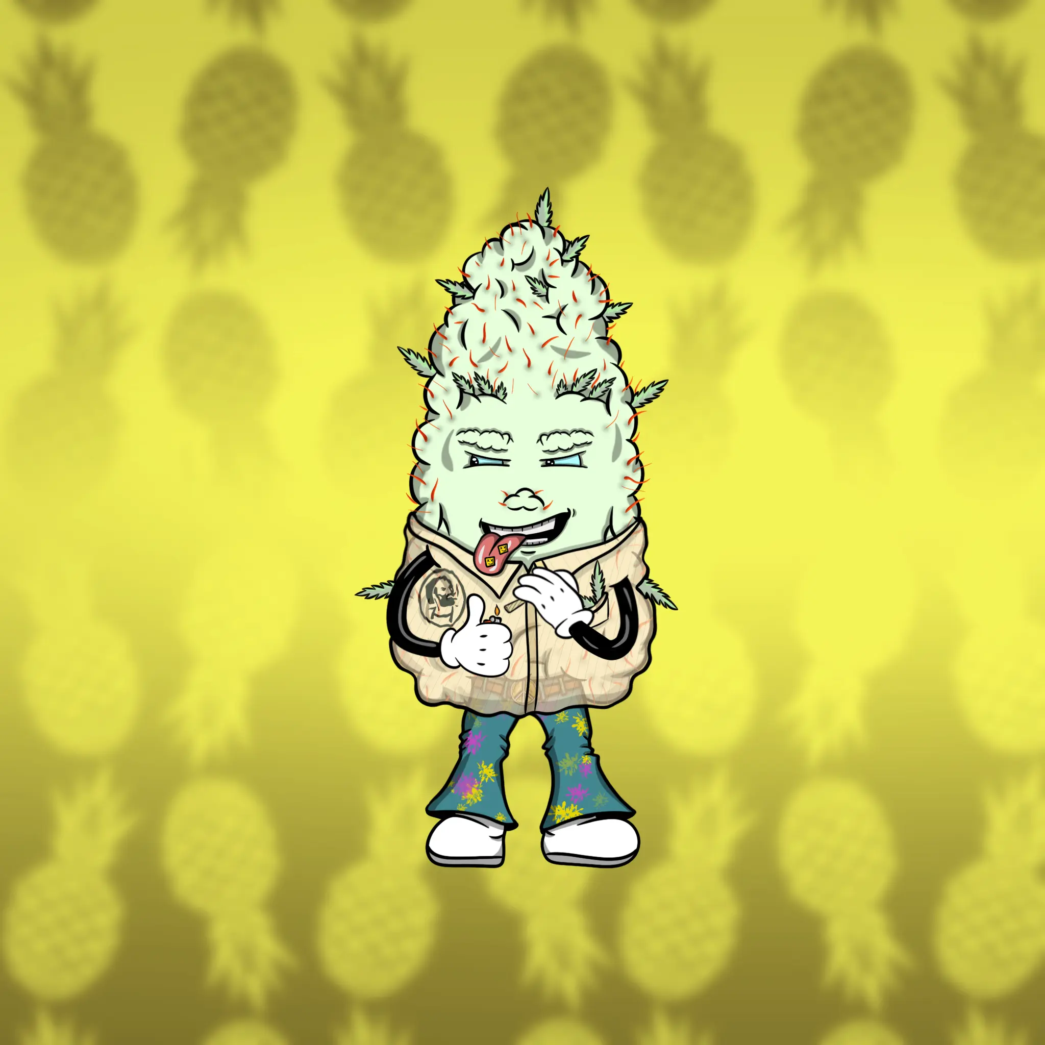 Blazing Budz #171 NFT on Algorand